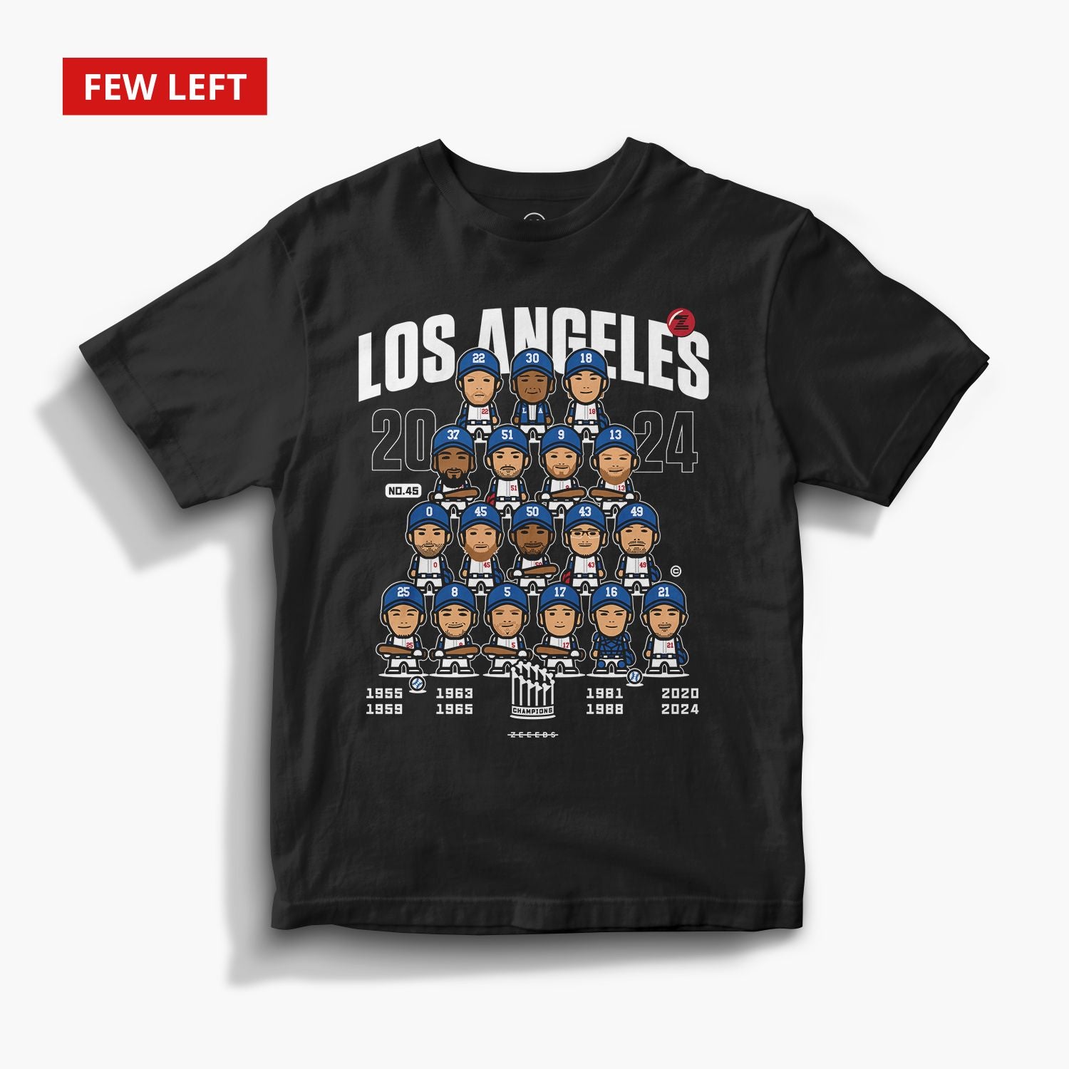 LA24—Tee—Black