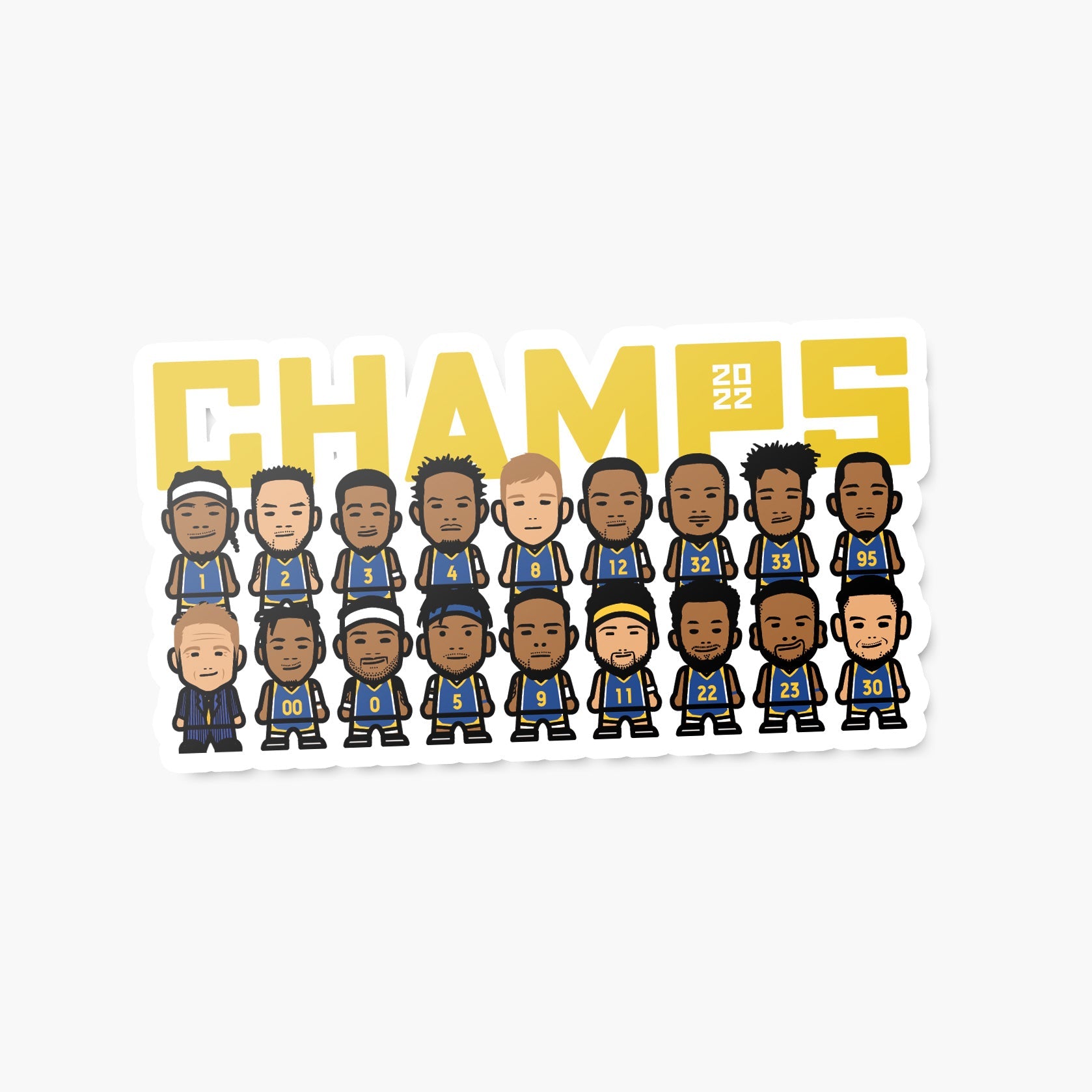 22Champs—Sticker—Champs
