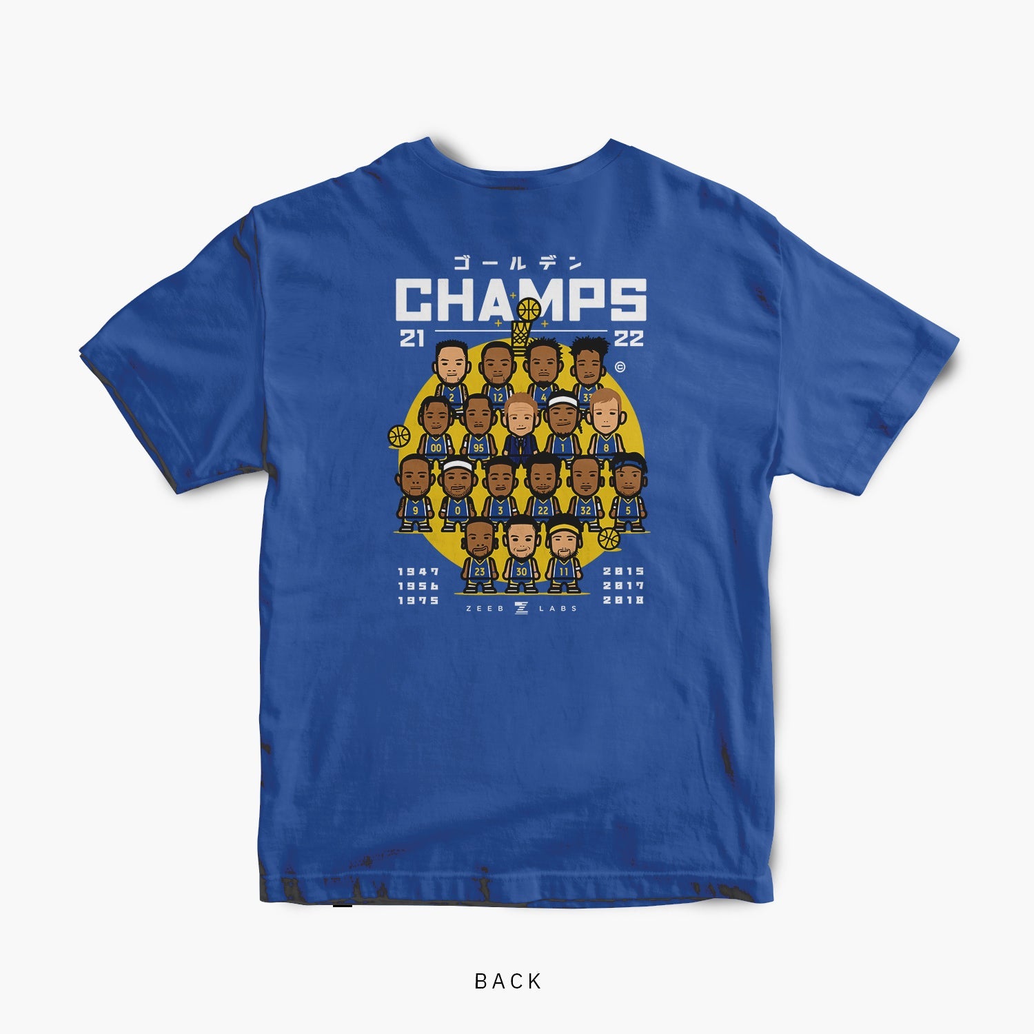 22Champs—Tee—Royal Blue—optBack