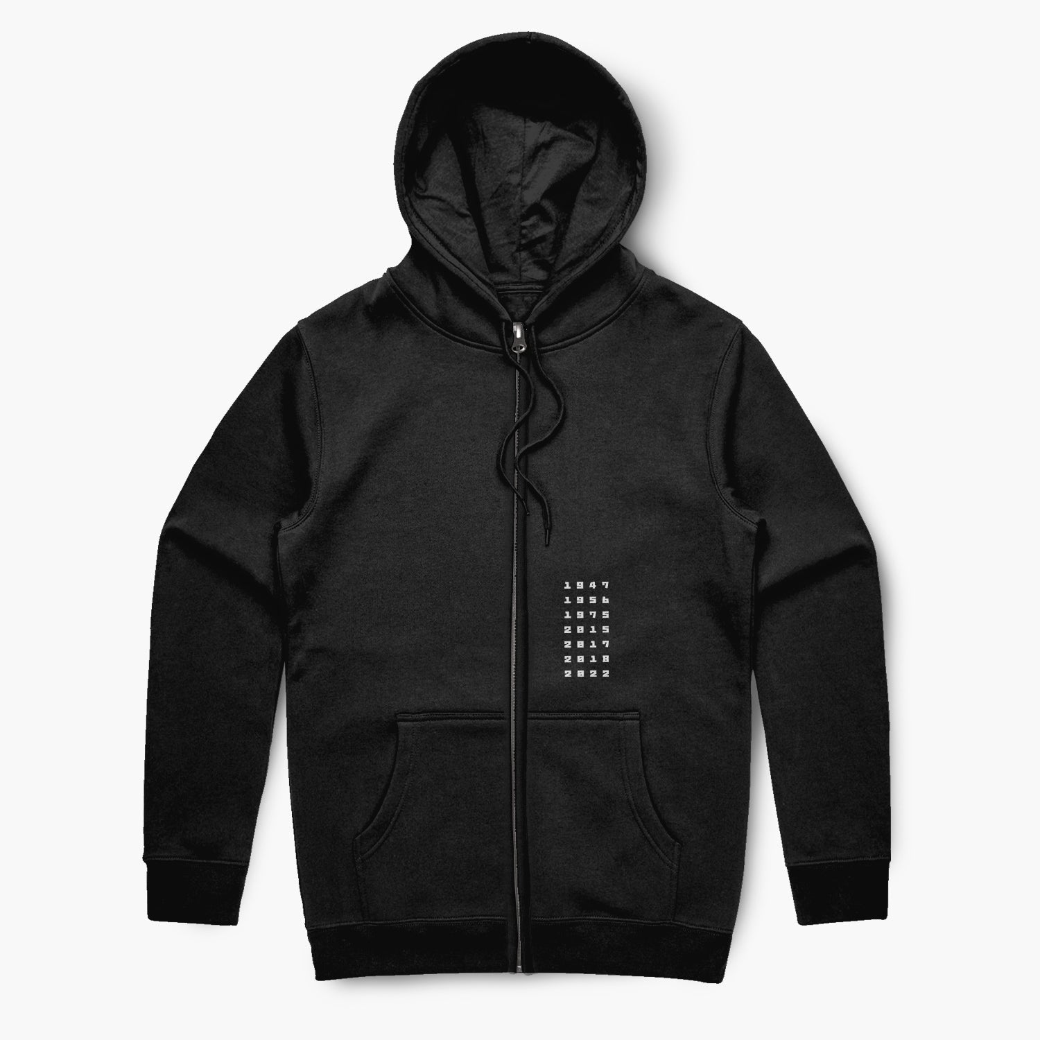 22Champs—Zip Hoodie—Blk