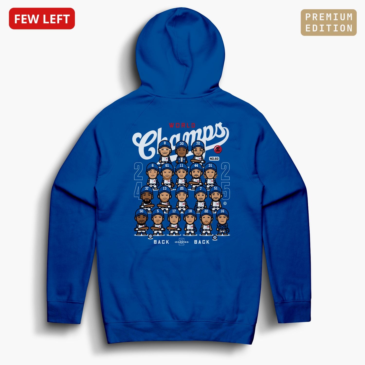 LA25—Hoodie—Royal—Premium