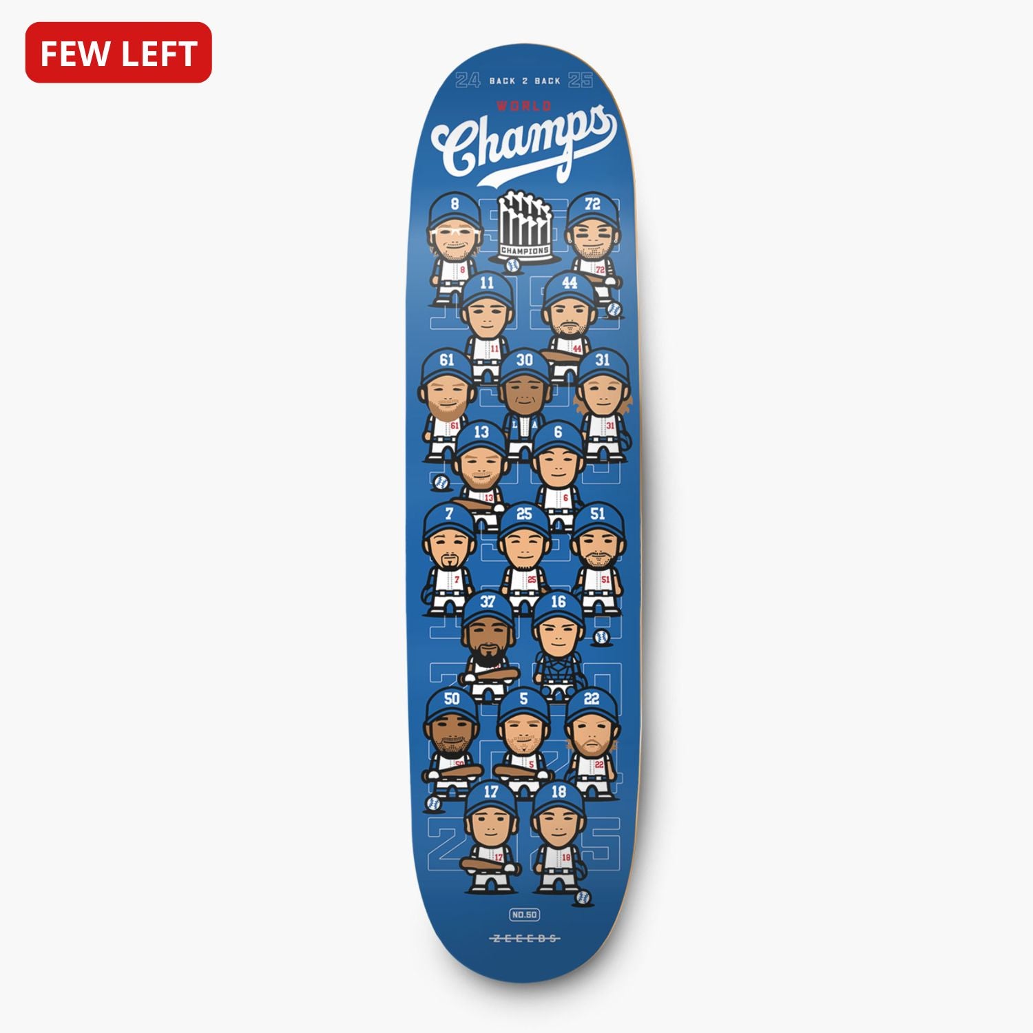 LA25—Skate Deck—Crew