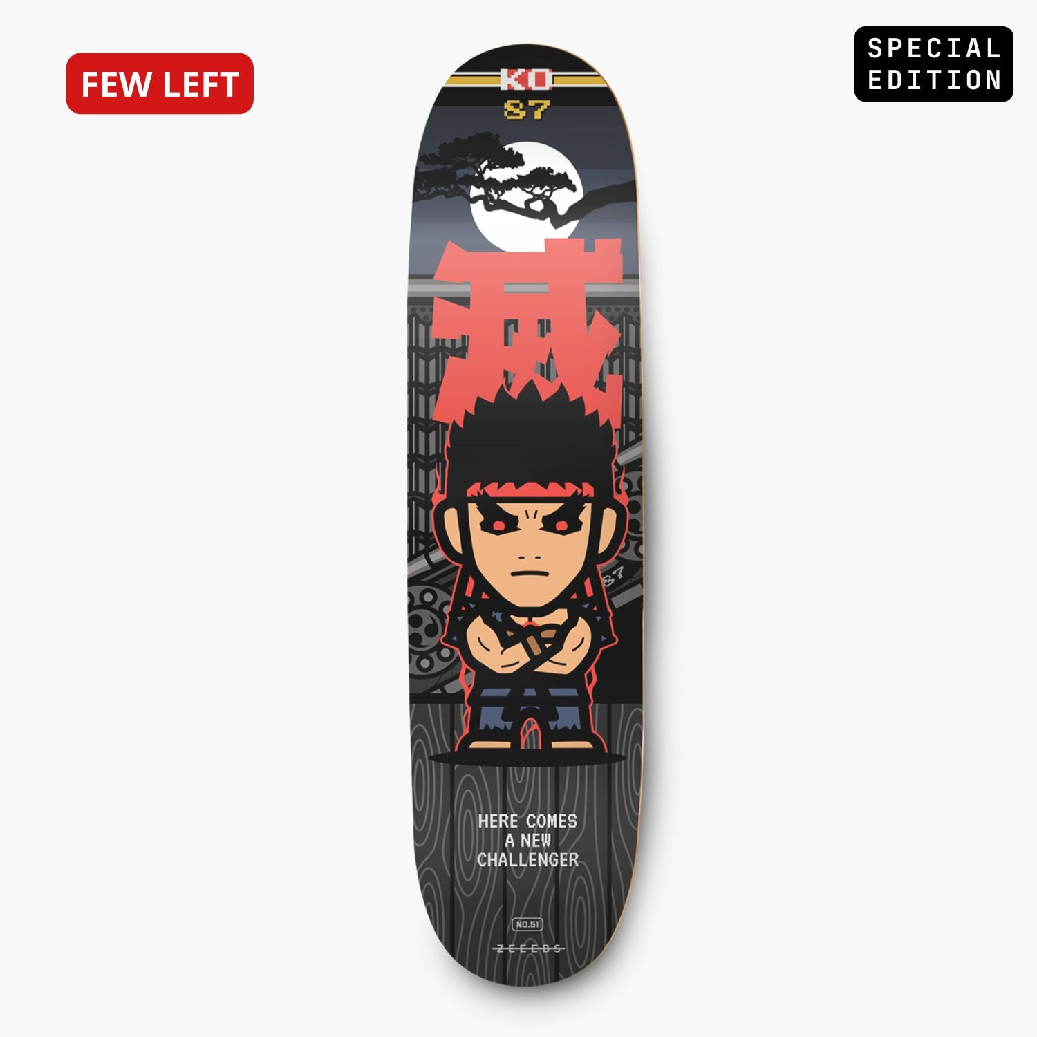 Hadouken—Skate Deck—Metsu