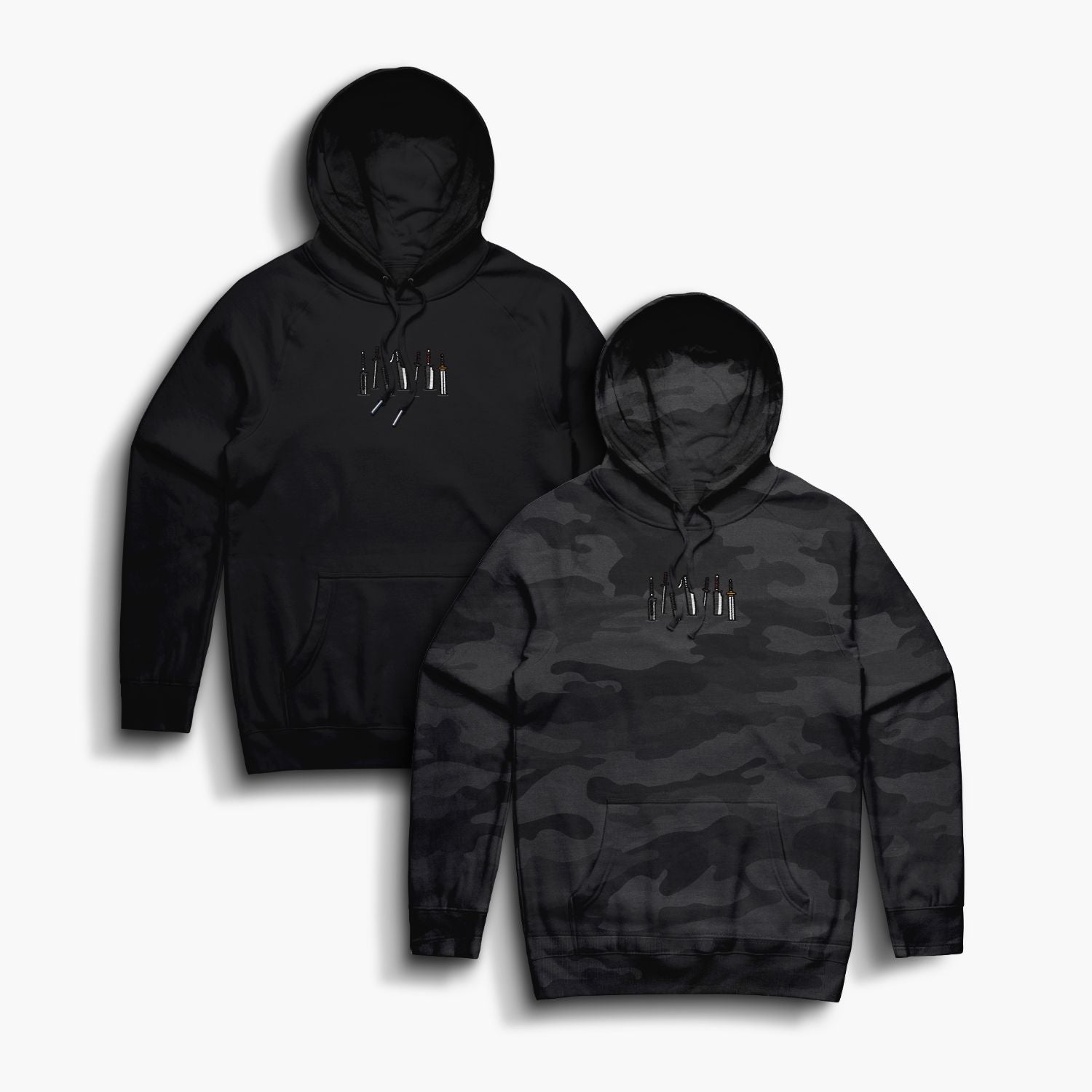 Bankai—Hoodie—Black Camo