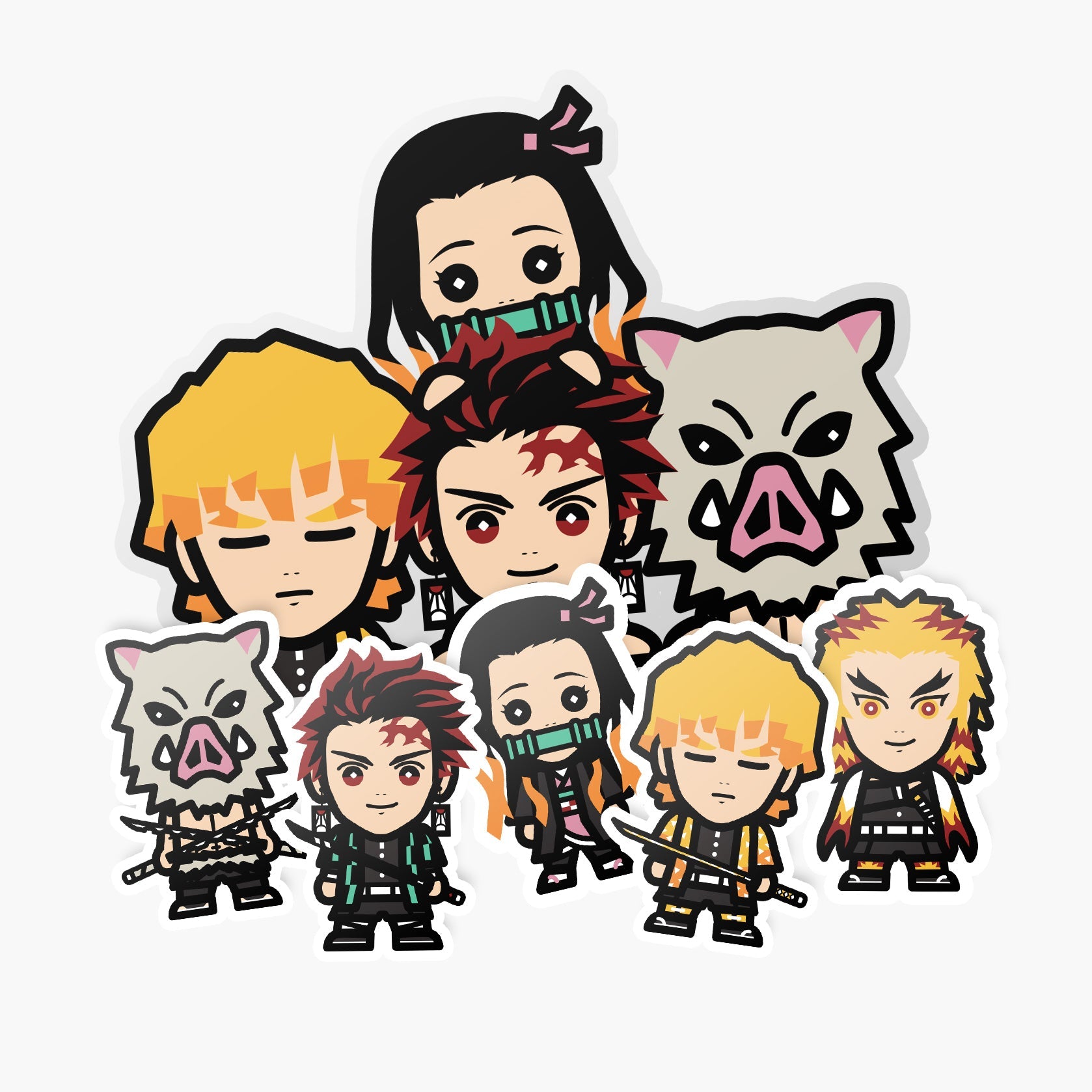 Demon—Sticker—I