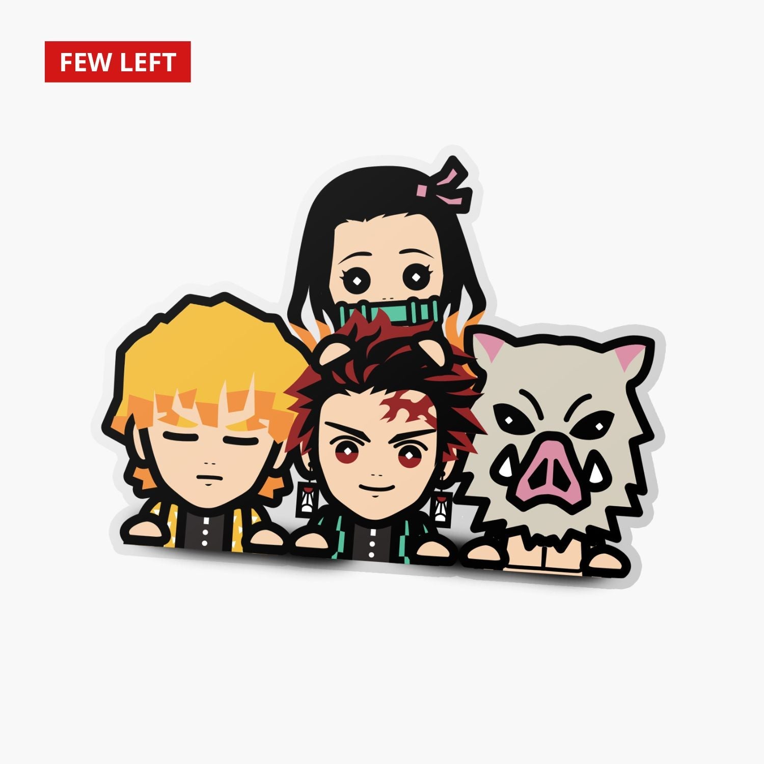 Demon—Sticker—Clear