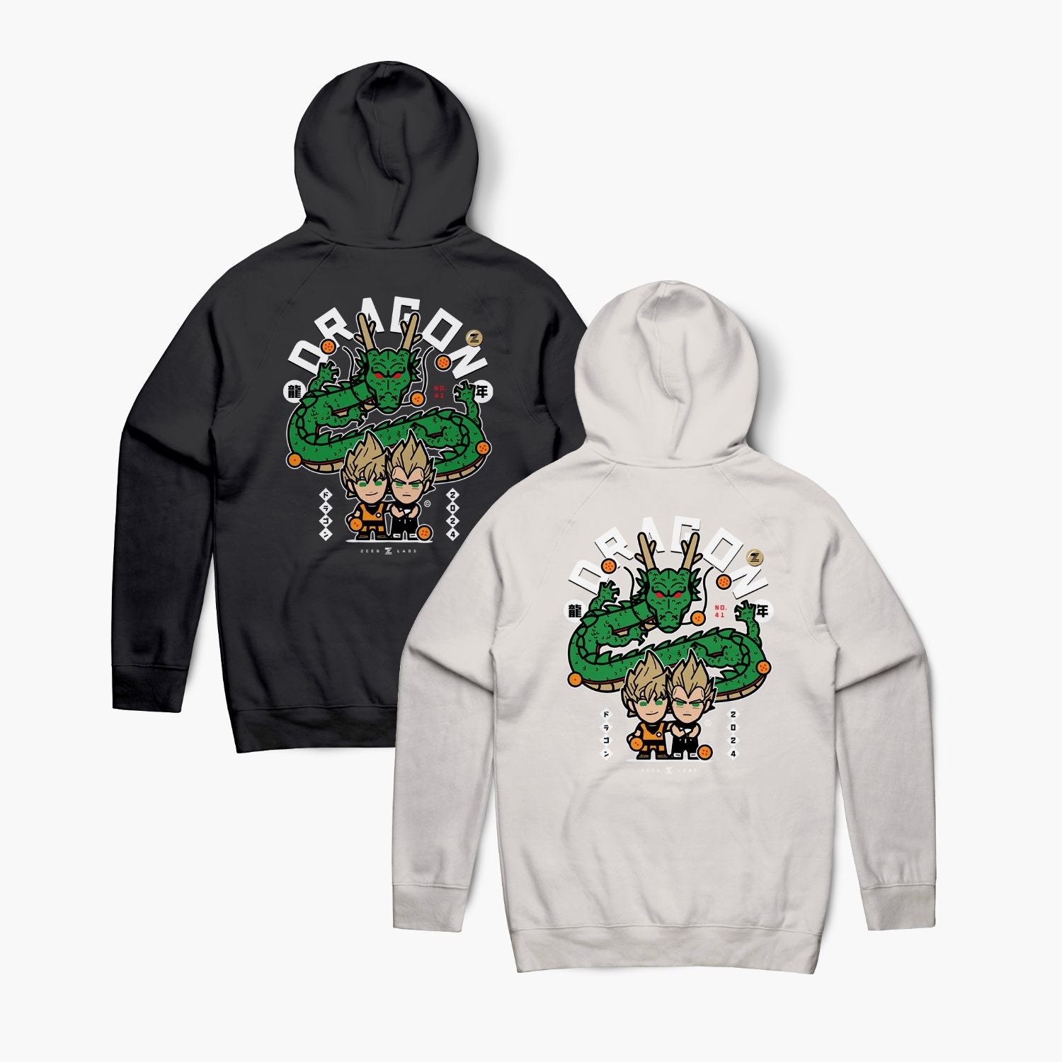 Dragon—Hoodie—Blk