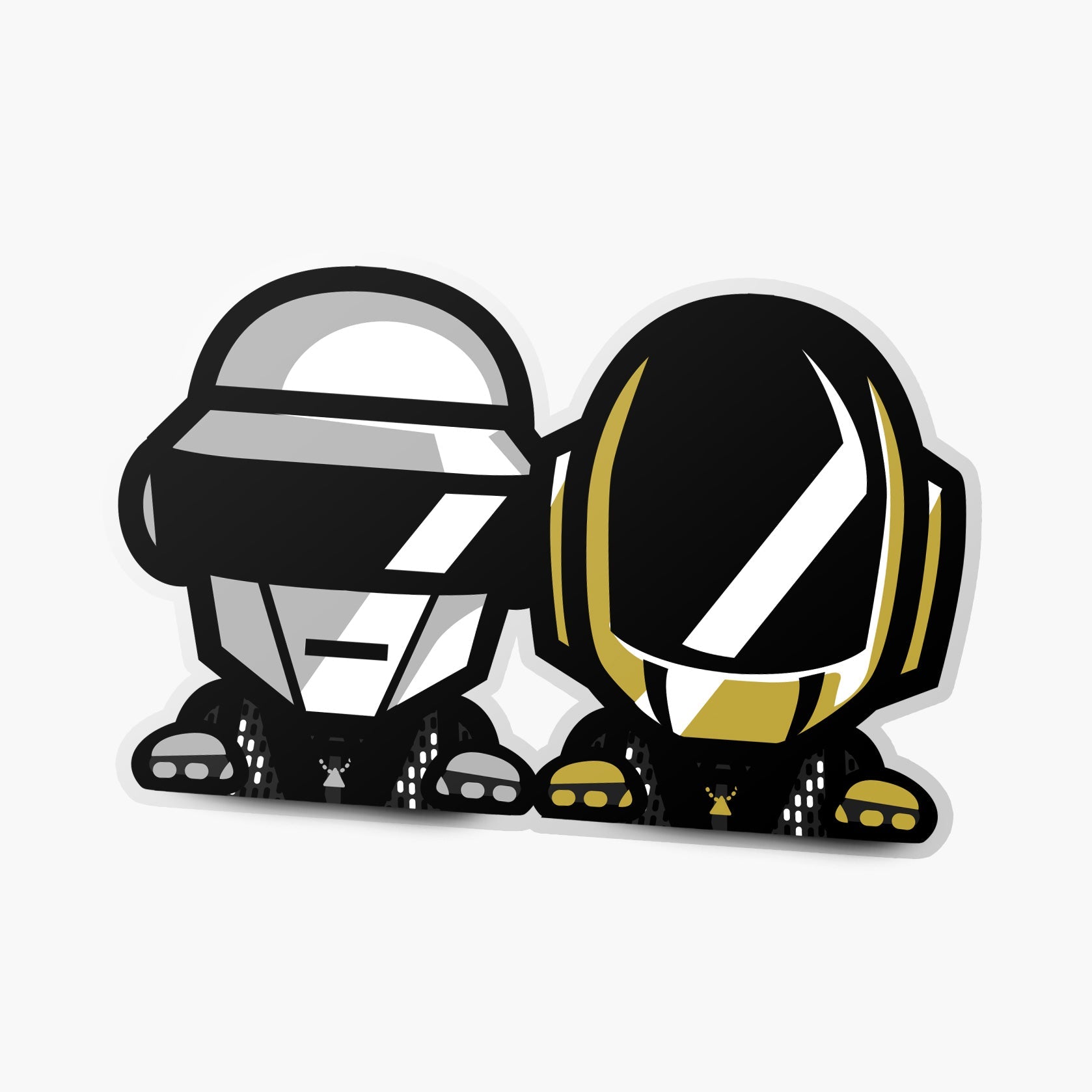 Duo—Sticker—Clear