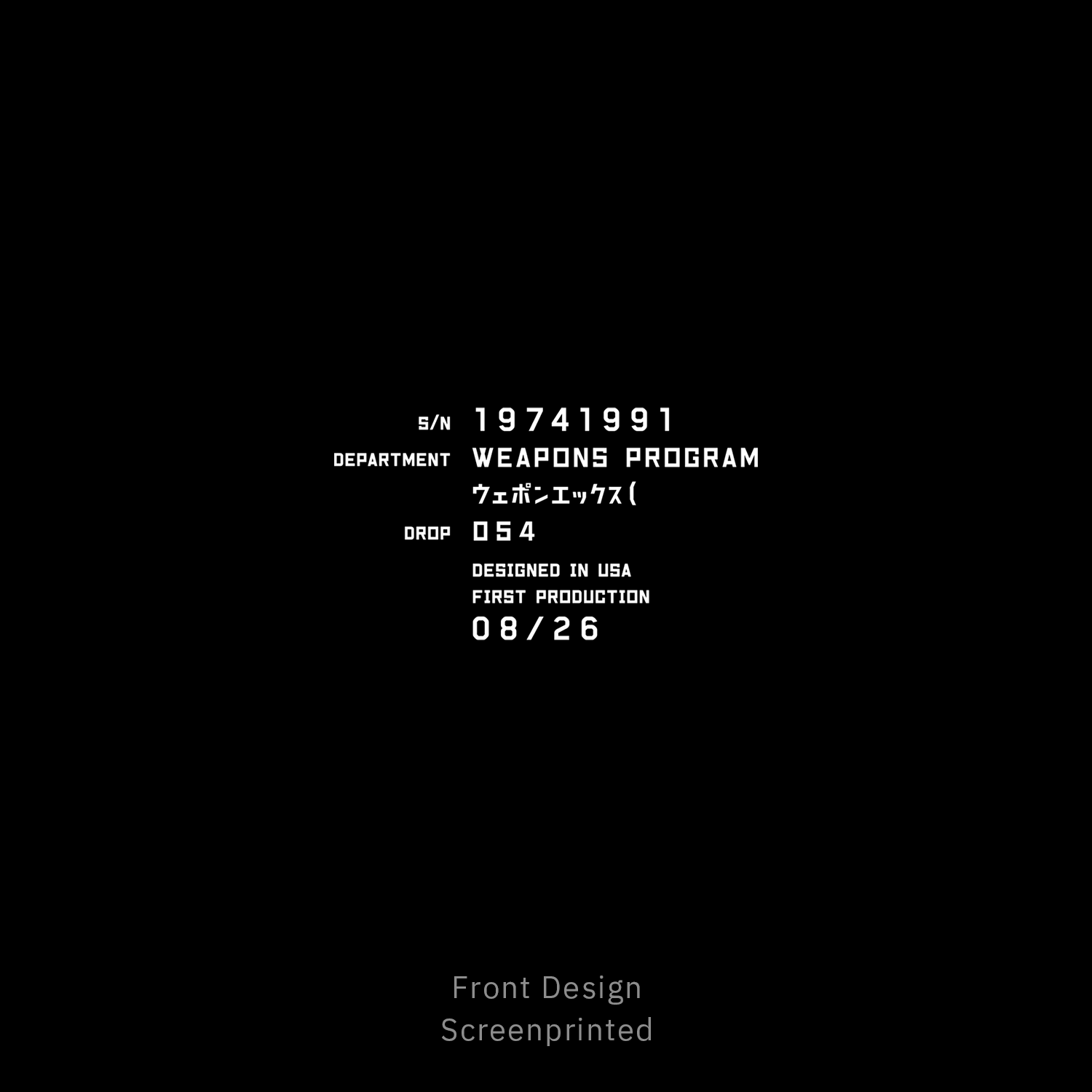 Mutants—Hoodie—Weapon—Charcoal Heather—PREMIUM