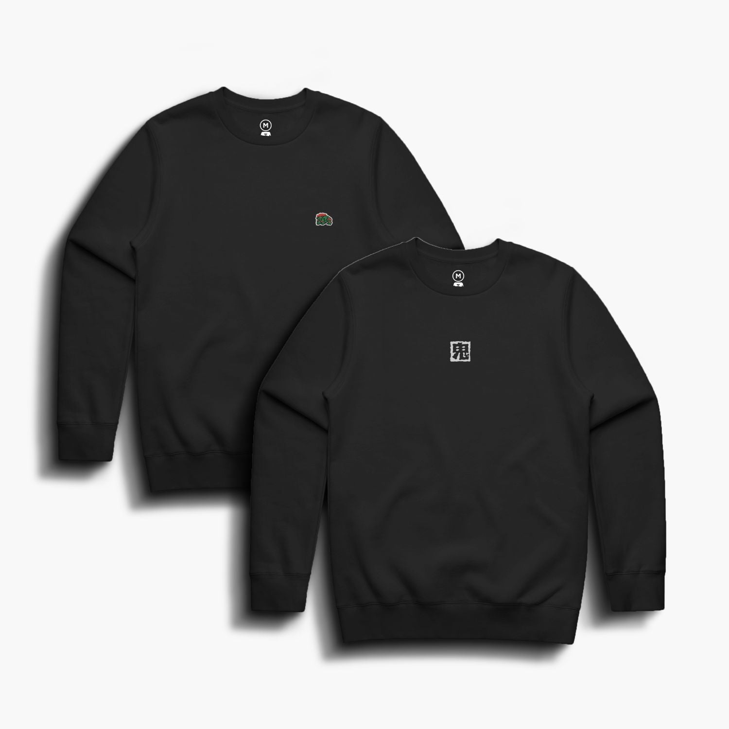 Hadouken—Crewsweater—TIEN—Black—optBack