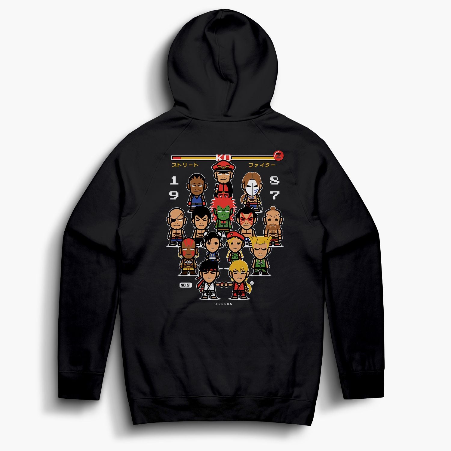 Hadouken—Hoodie—Black—NotCroc