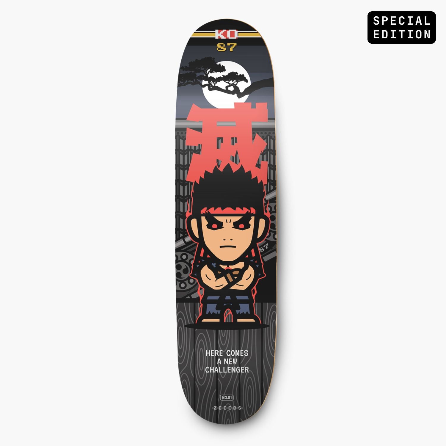 Hadouken—Skate Deck—Metsu