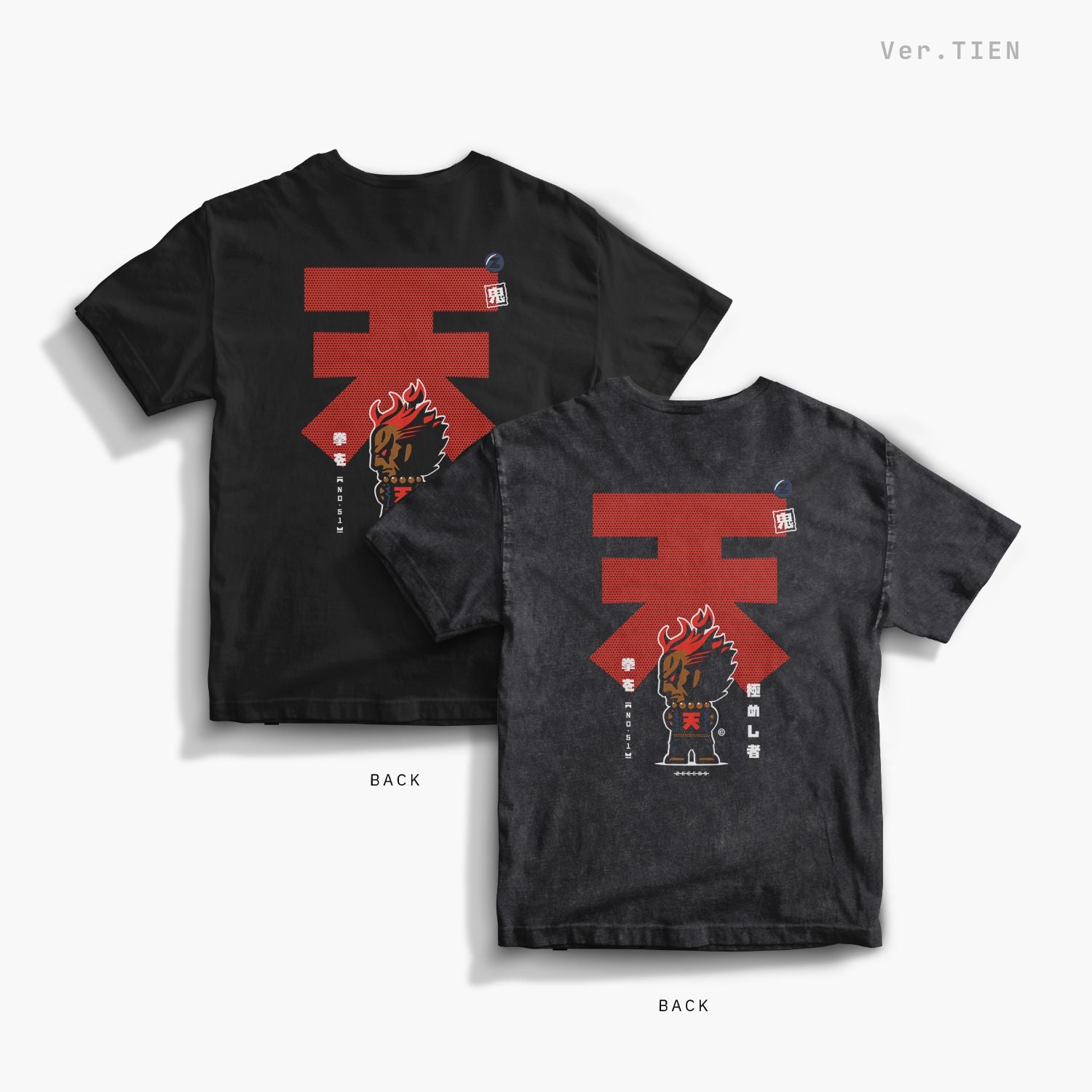 Hadouken—Tee—TIEN—Stonewash—optBack