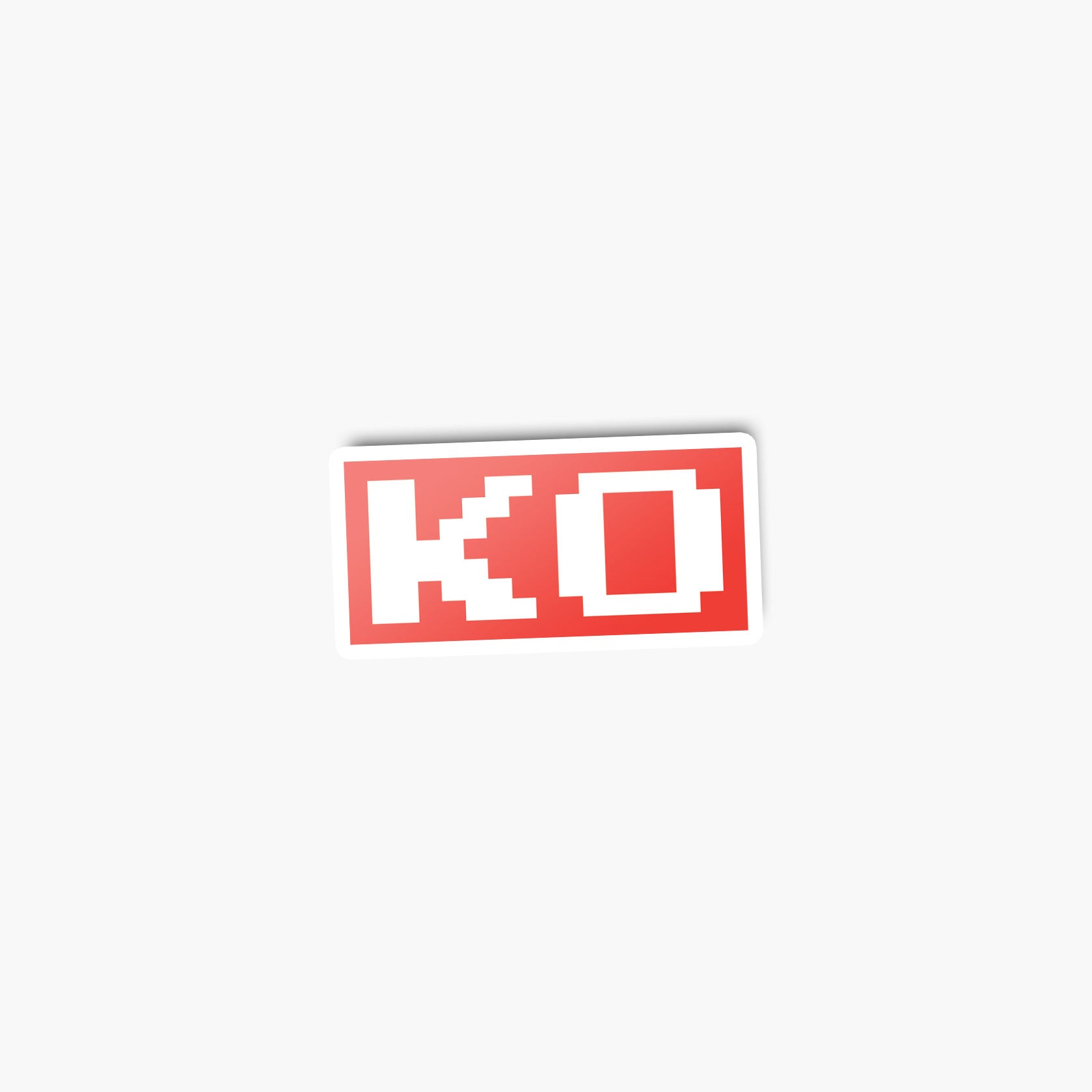 1 of 3 Stickers Unlocked—KO