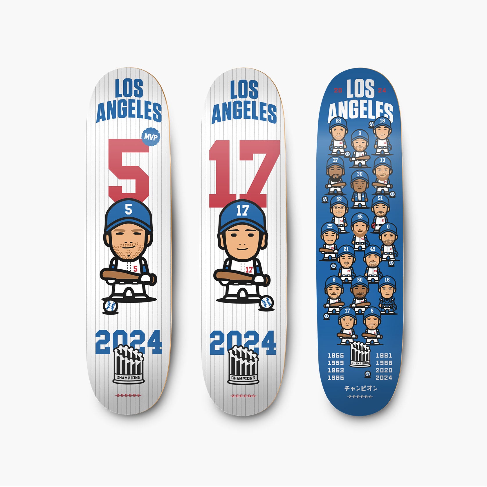 LA24—Skate Deck—Crew