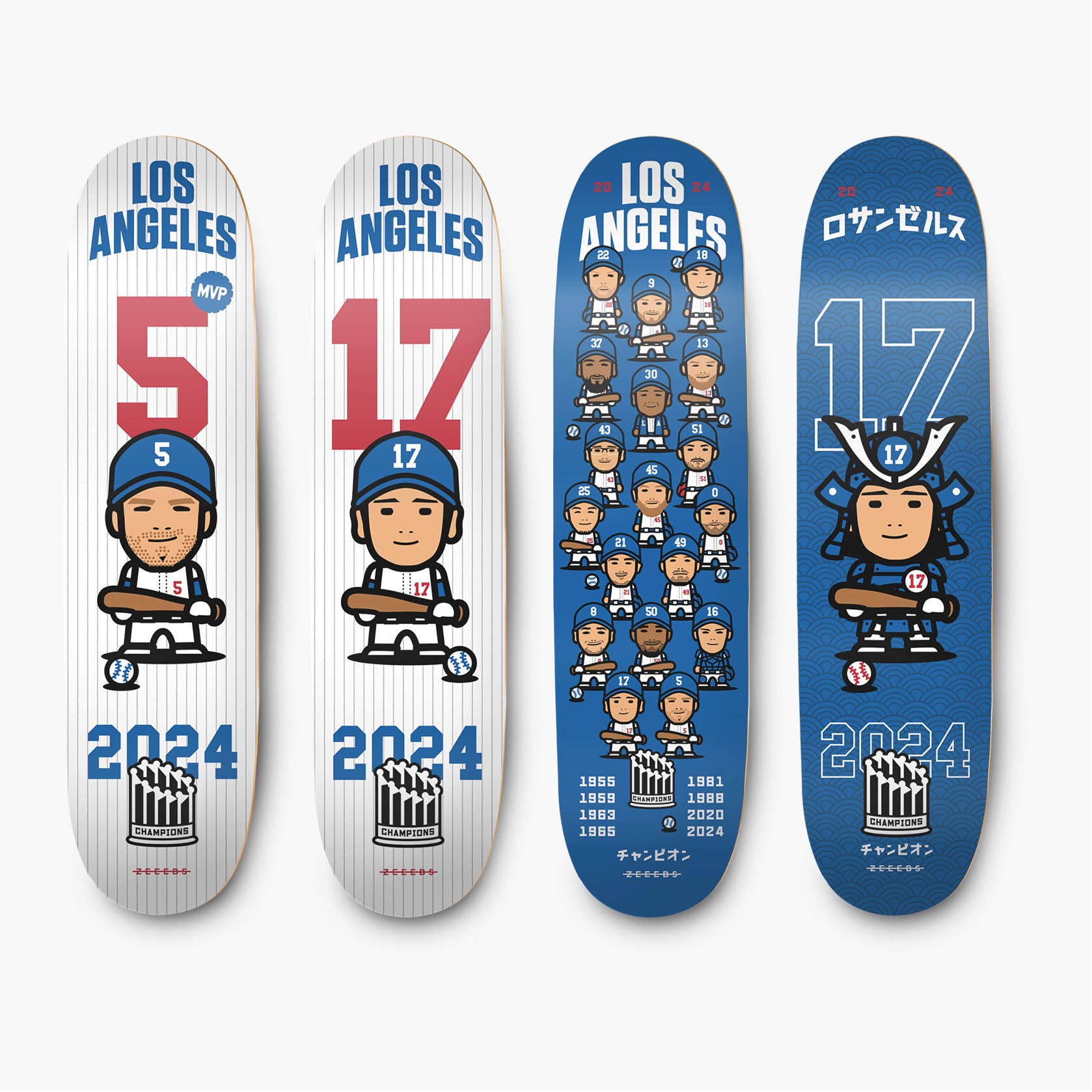 LA24—Skate Deck—Crew