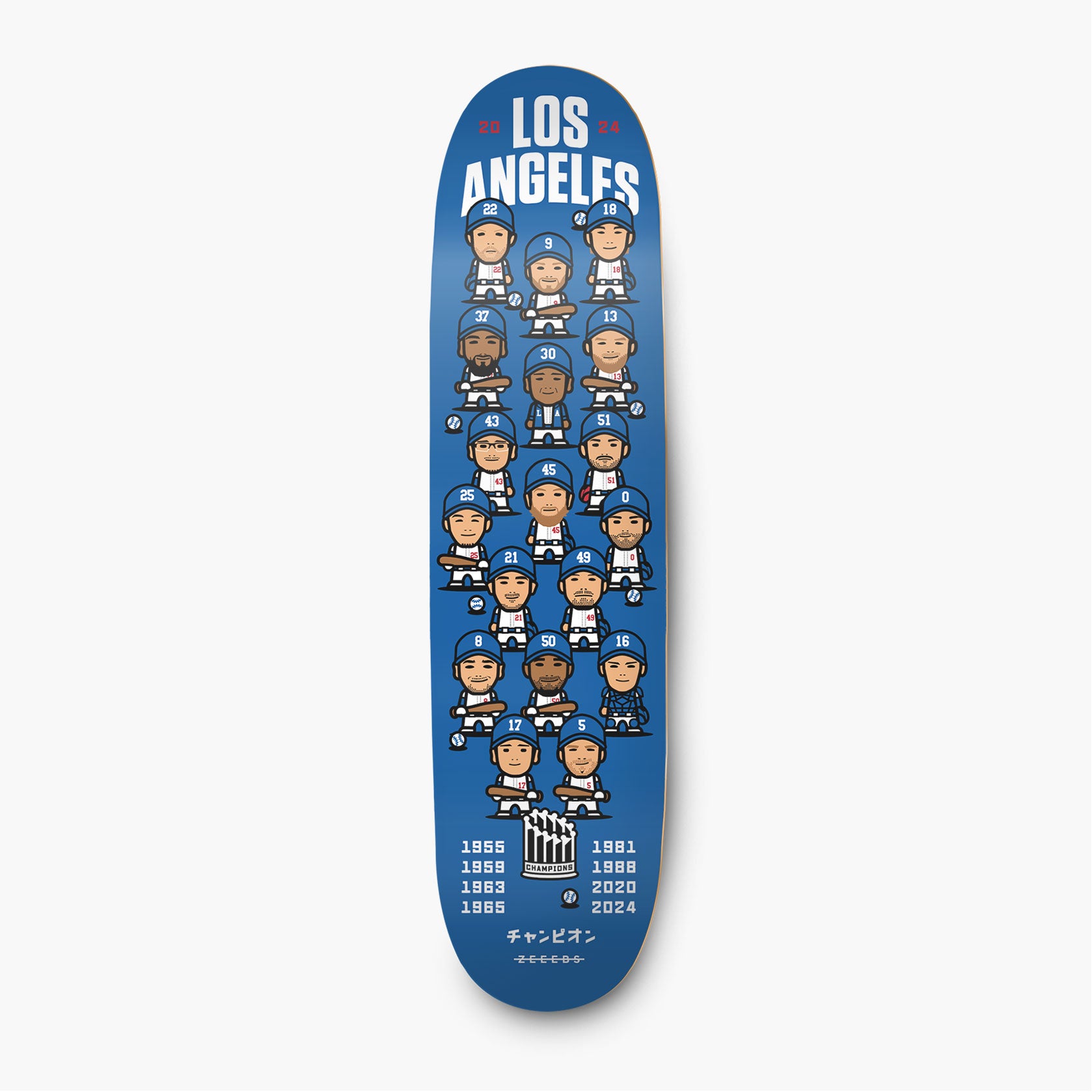 LA24—Skate Deck—Crew