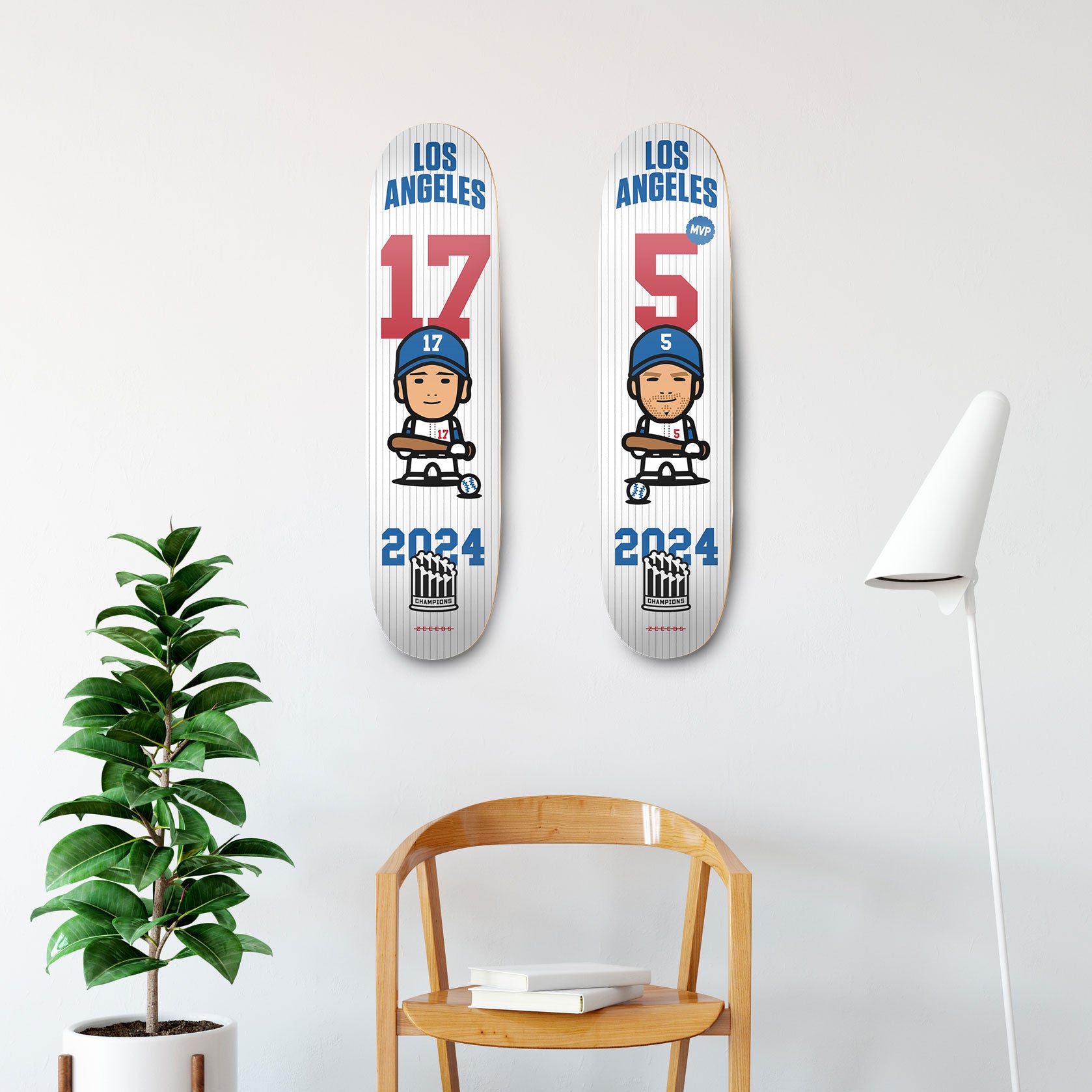 LA24—Skate Deck—Crew