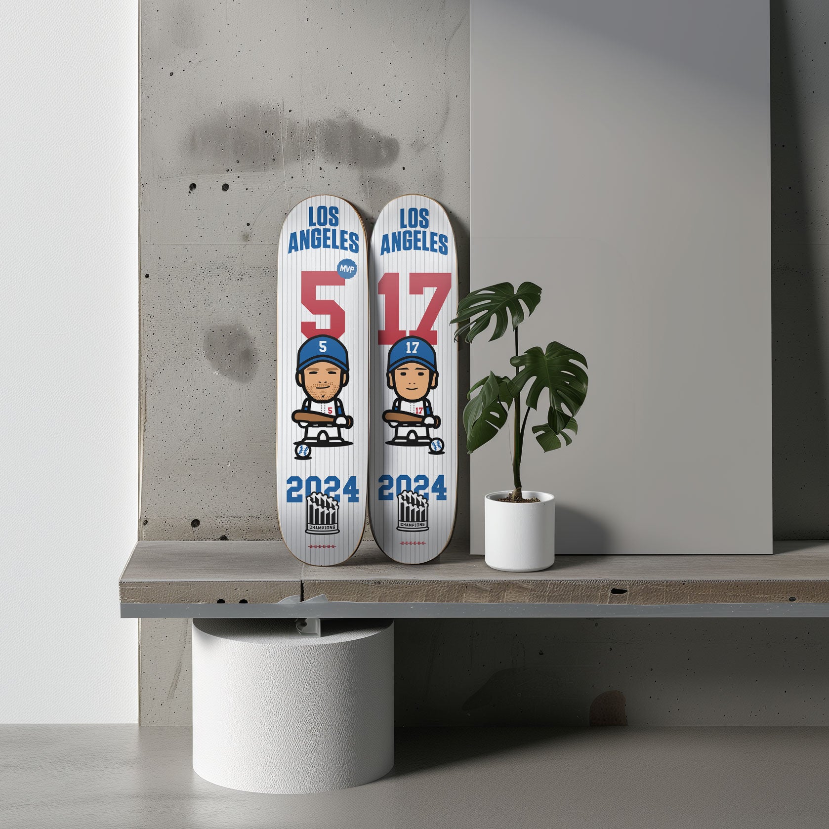 LA24—Skate Deck—17