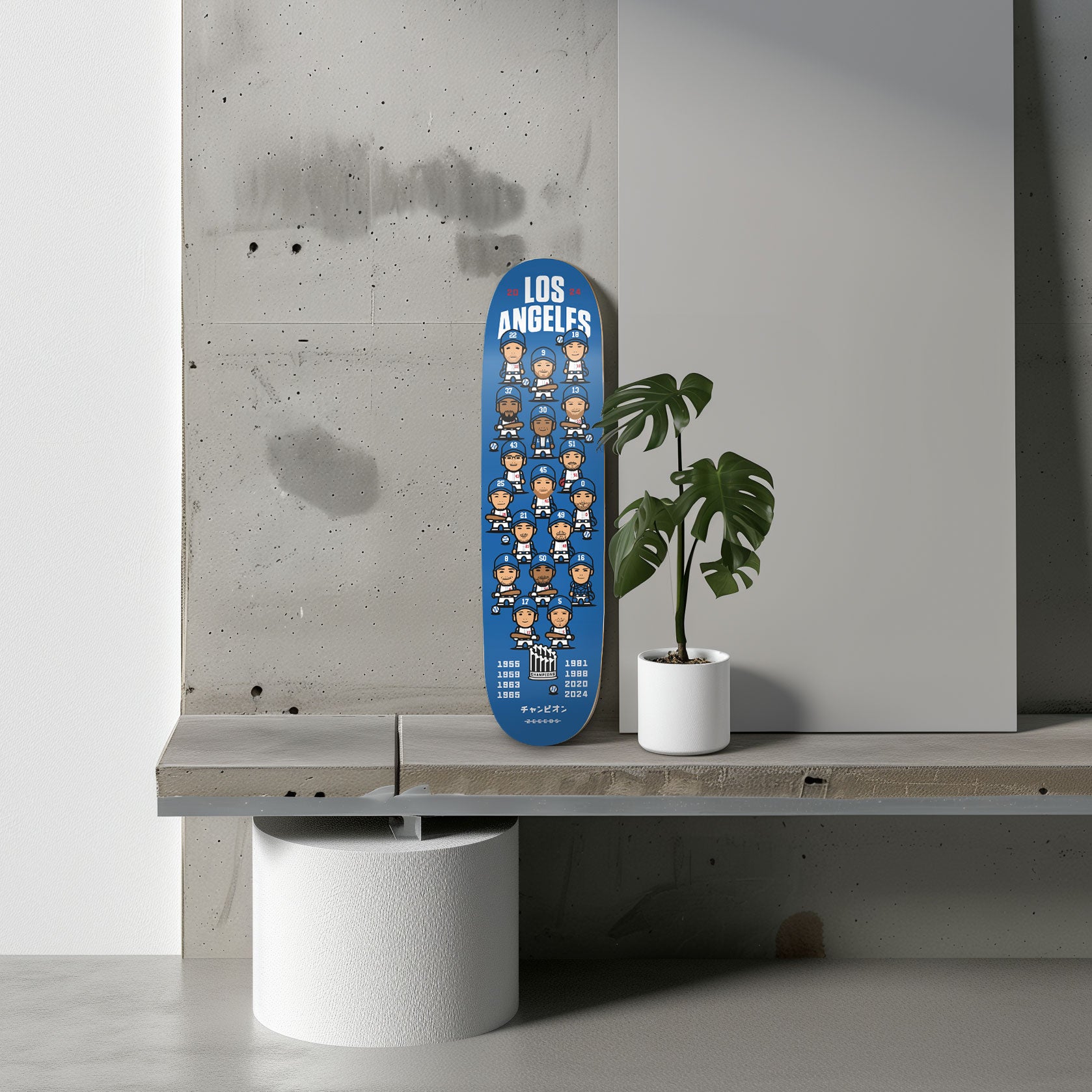 LA24—Skate Deck—Crew