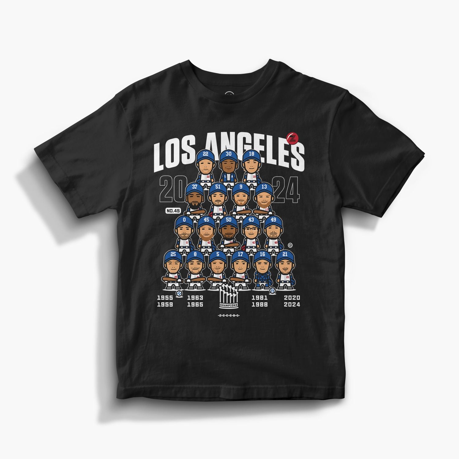 LA24—Tee—Black