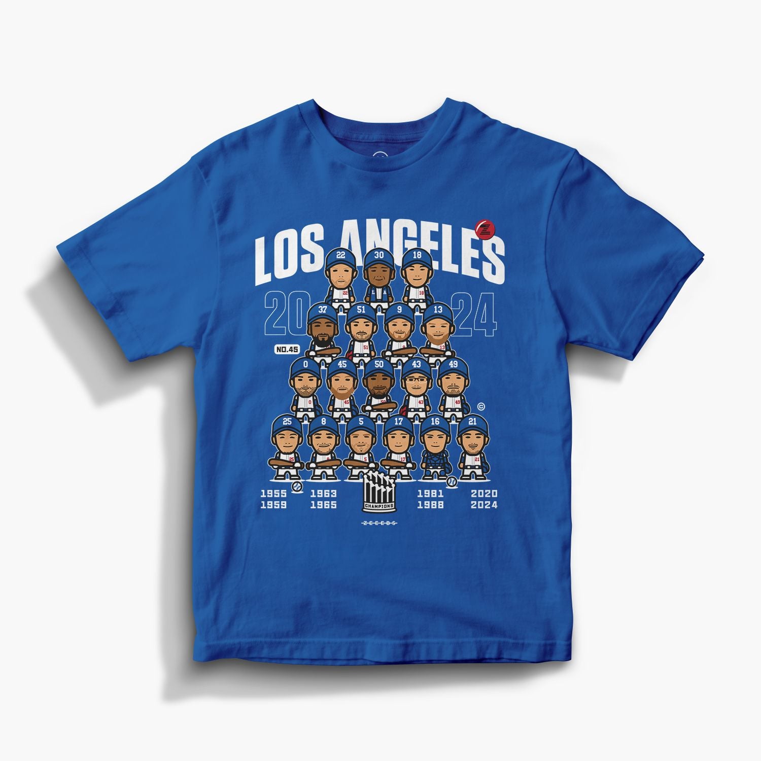 LA24—Tee—Royal