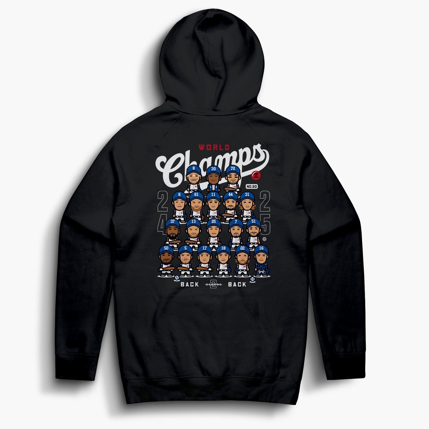 LA25—Hoodie—Black