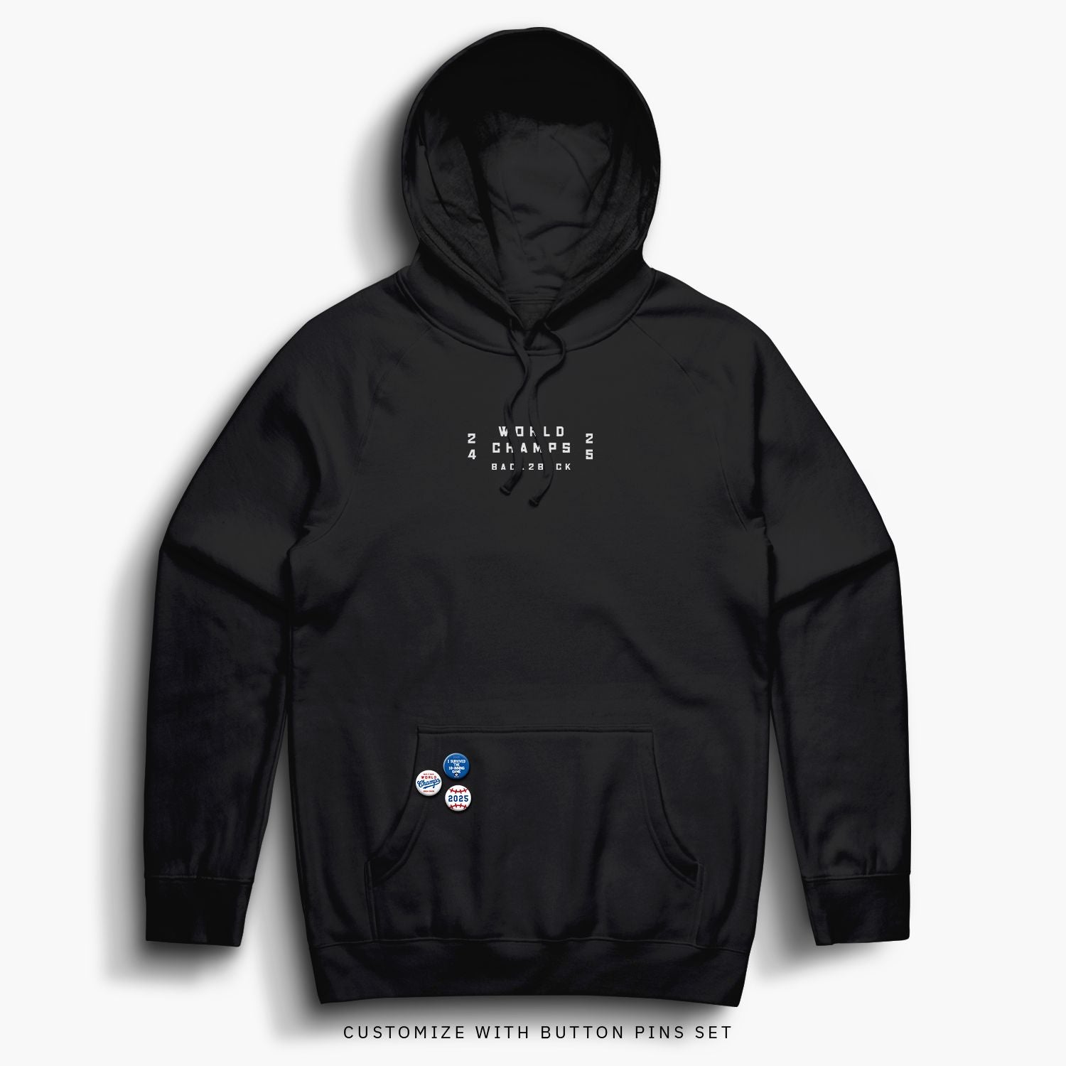LA25—Hoodie—Black