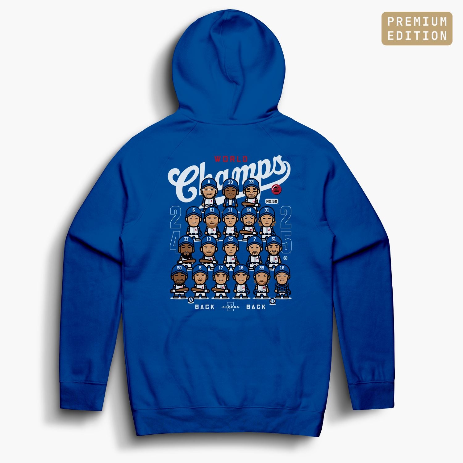 LA25—Hoodie—Royal—Premium