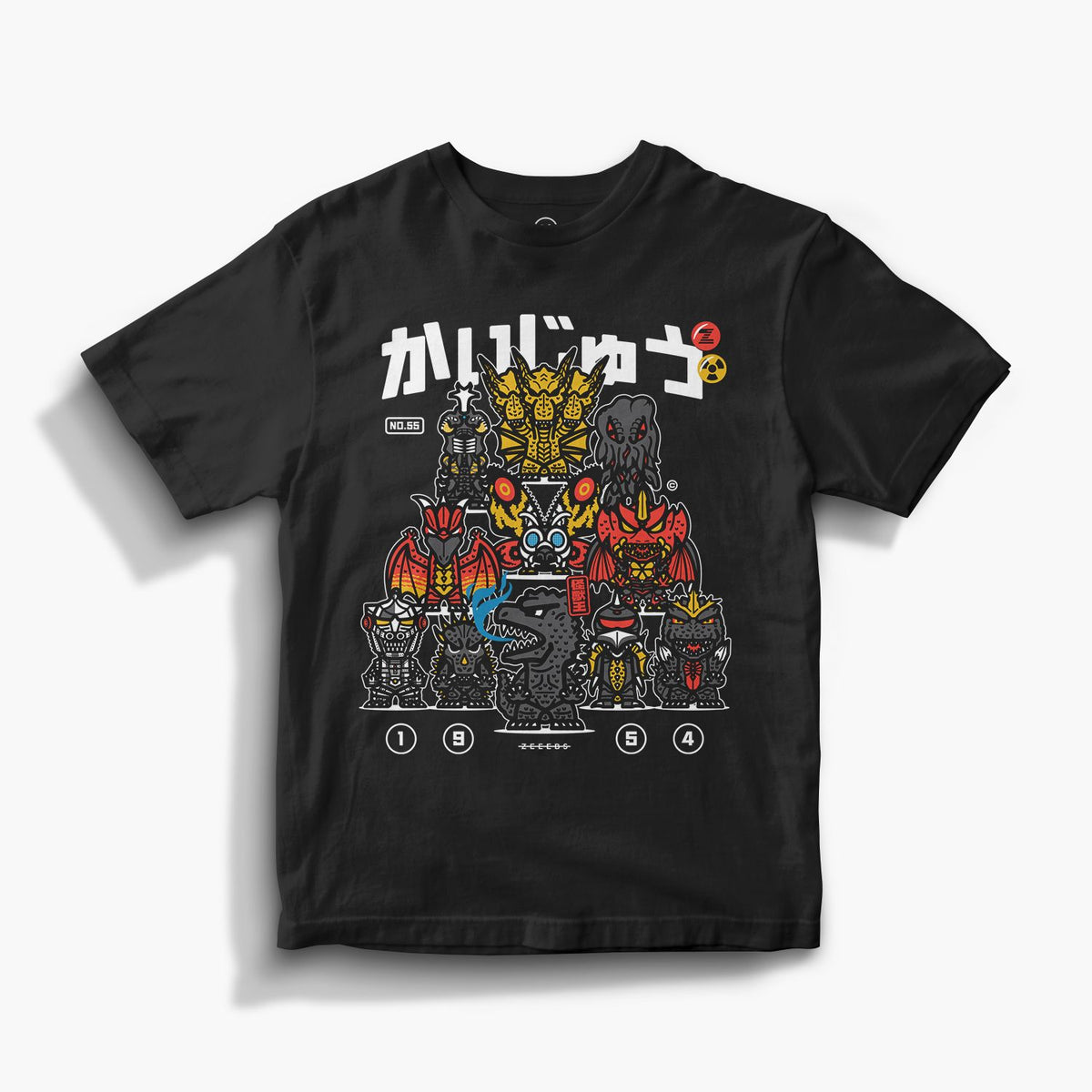 Monsters—Tee—Black