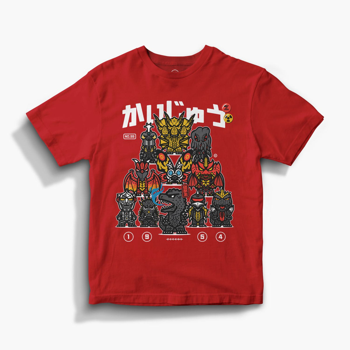 Monsters—Tee—Red