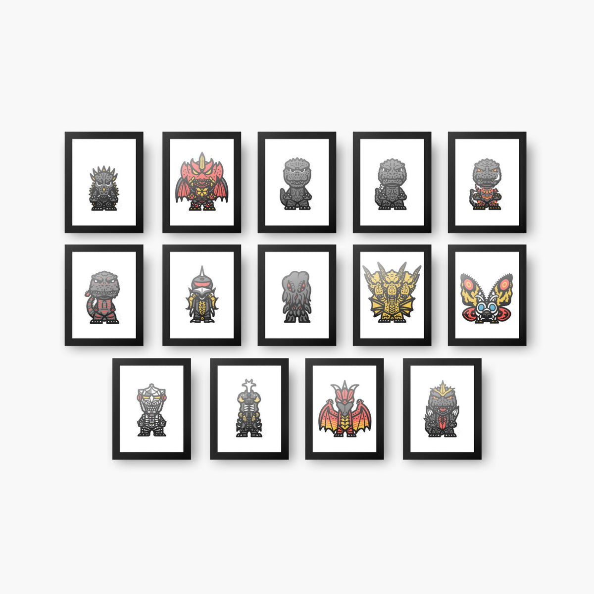 Monsters—Character Prints