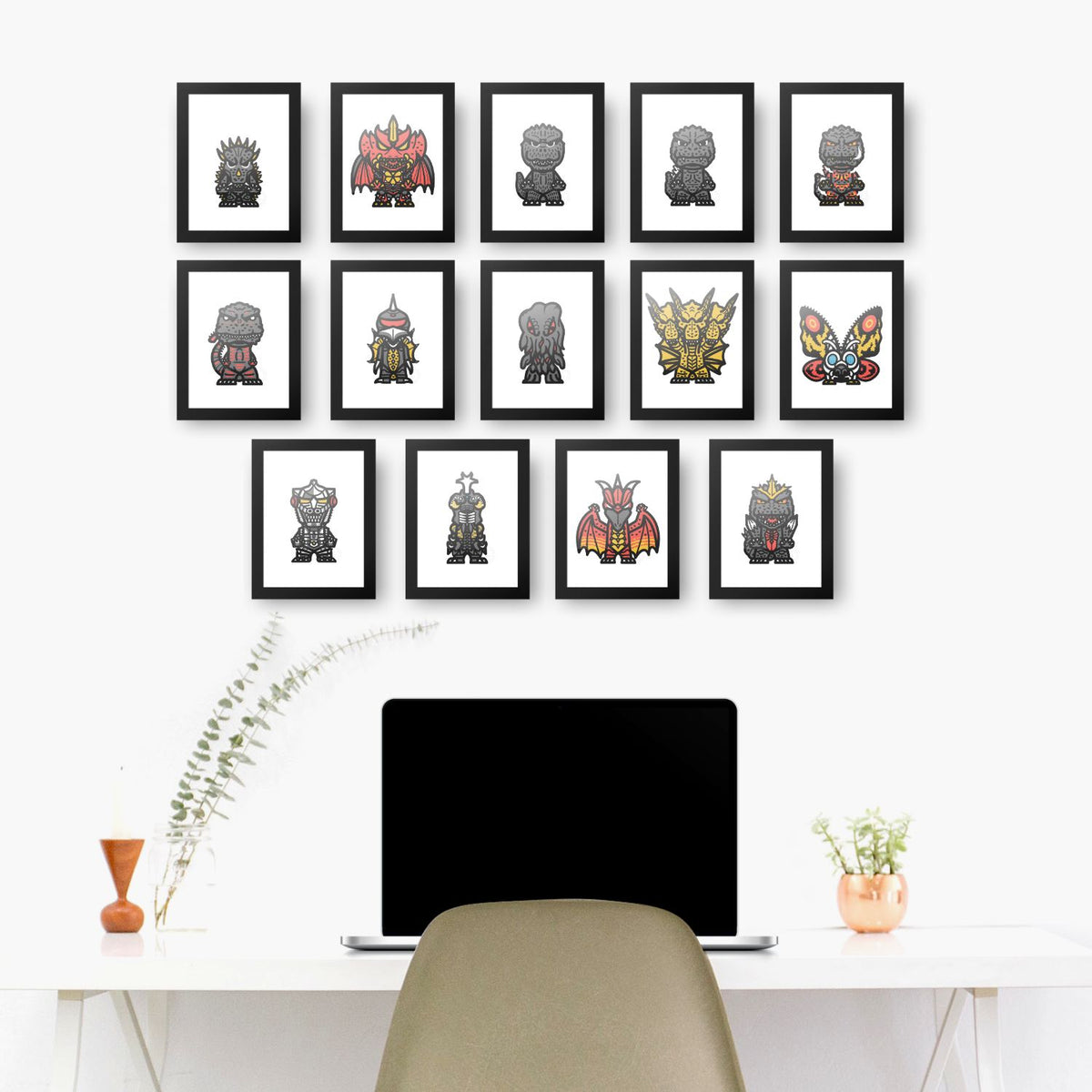 Monsters—Character Prints