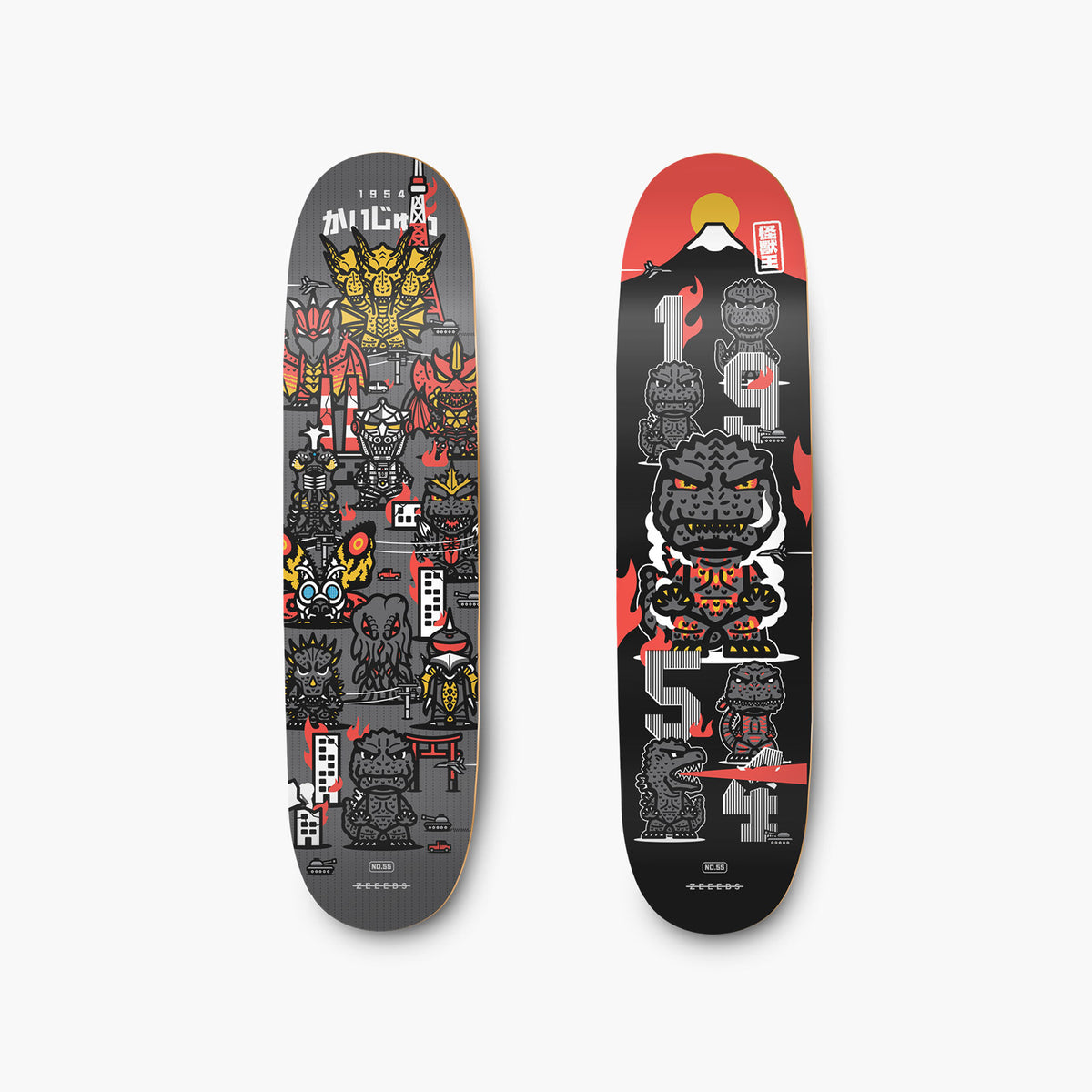 Monsters—Skate Deck—Monsters