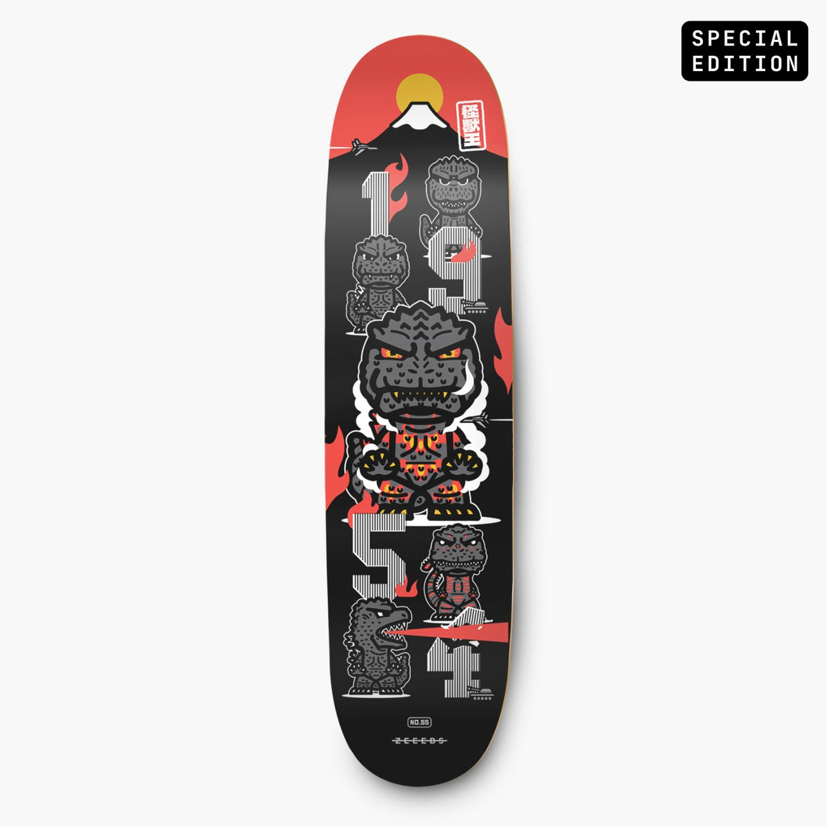 Monsters—Skate Deck—King
