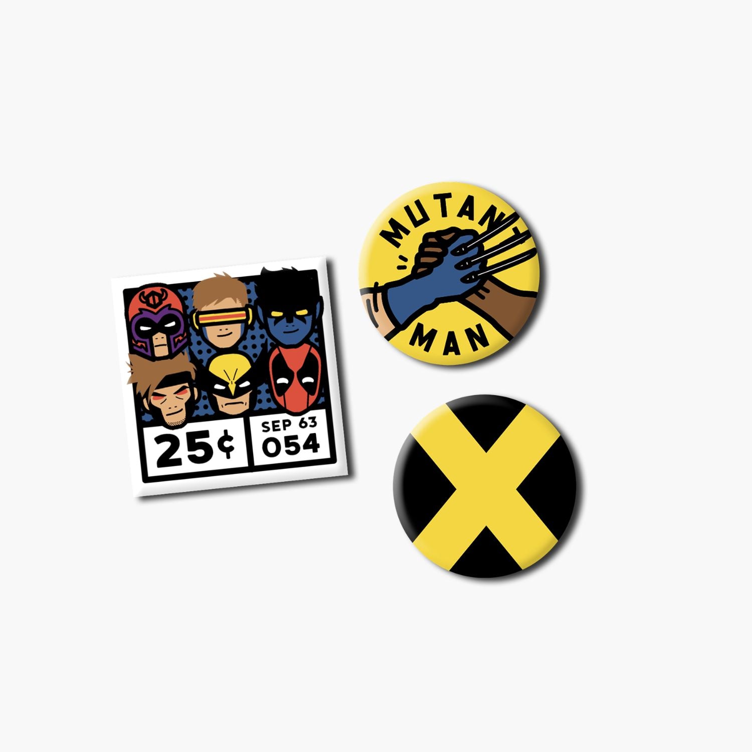 Mutants—Button Set