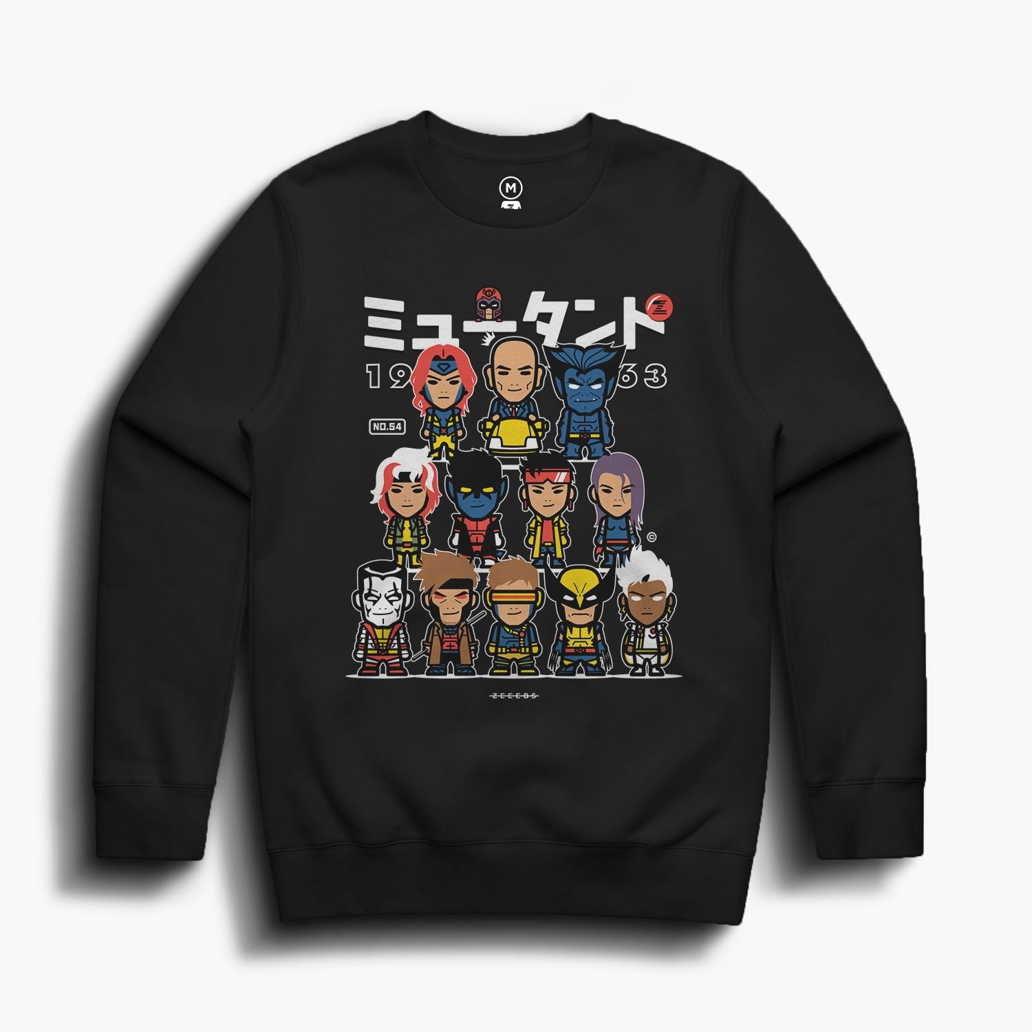 Mutants—Crewsweater—Black