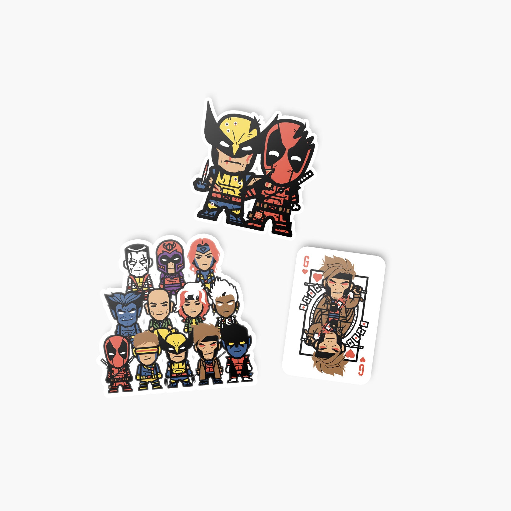 Mutants—Sticker—Heart