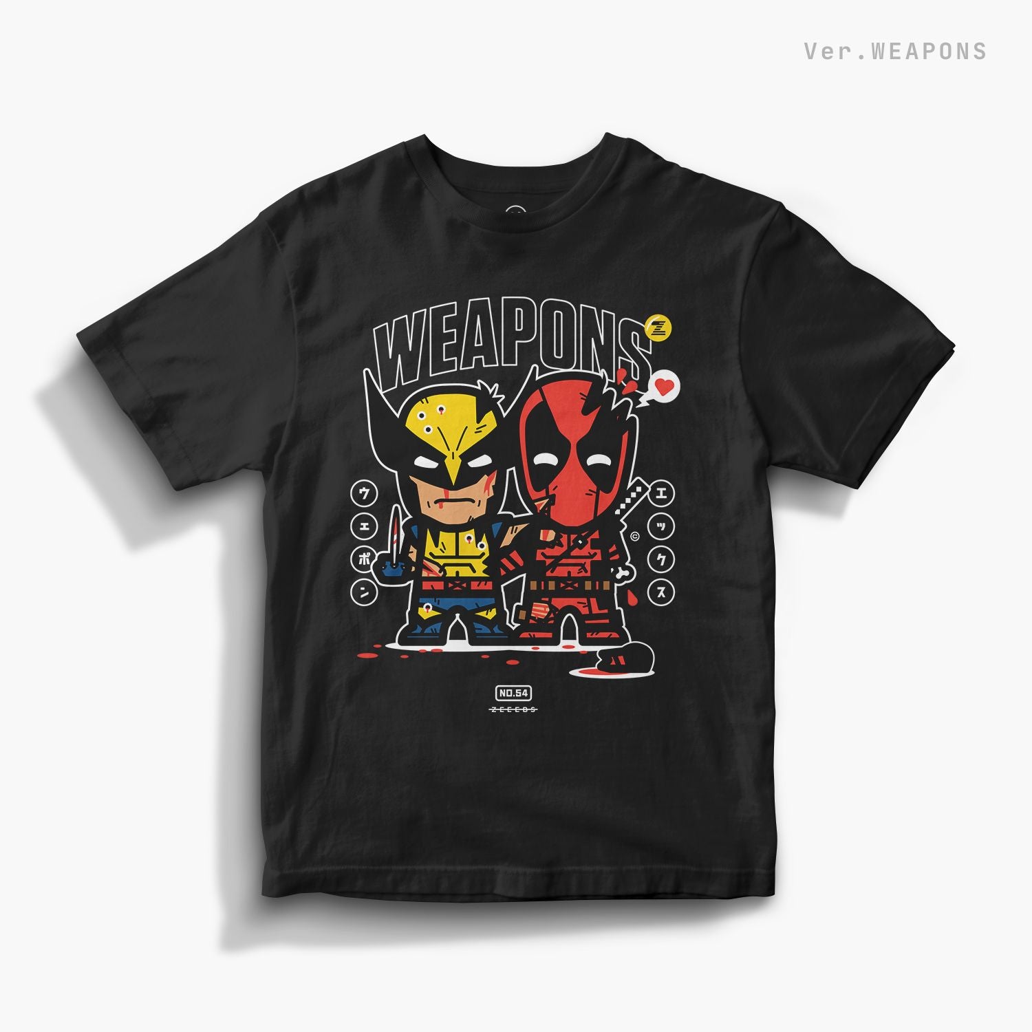 Mutants—Tee—Weapon—Black