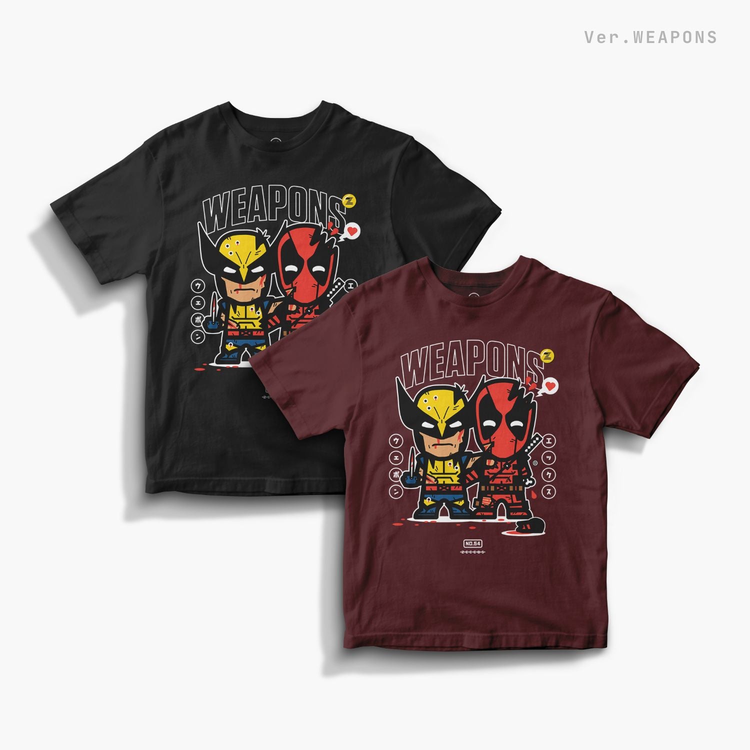 Mutants—Tee—Weapon—Black