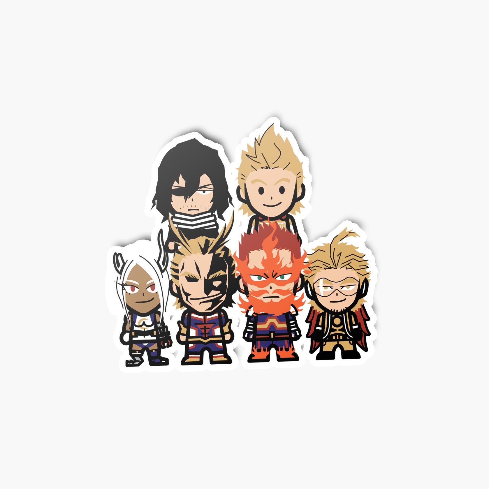 My Hero—Sticker—Pros