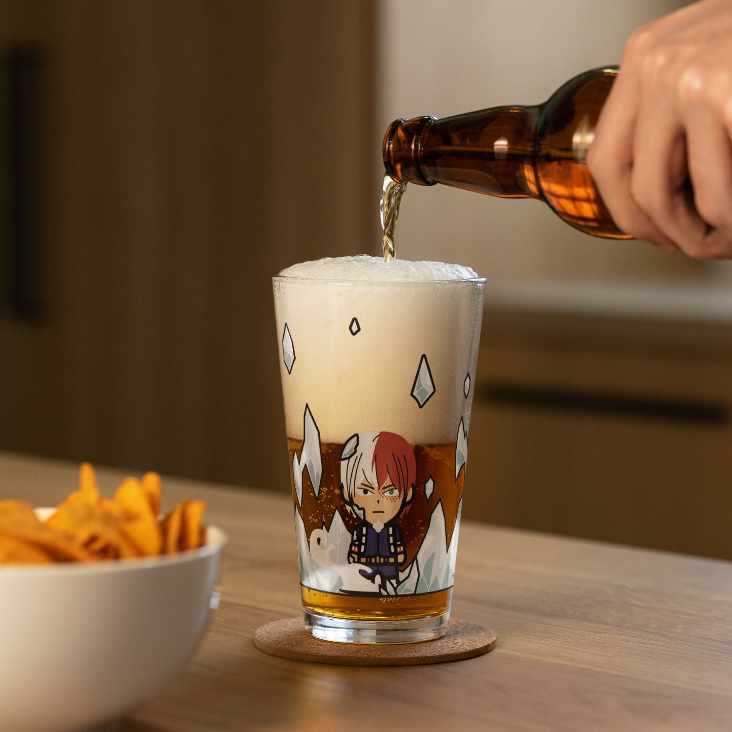 My Hero—Iced Pint Glass