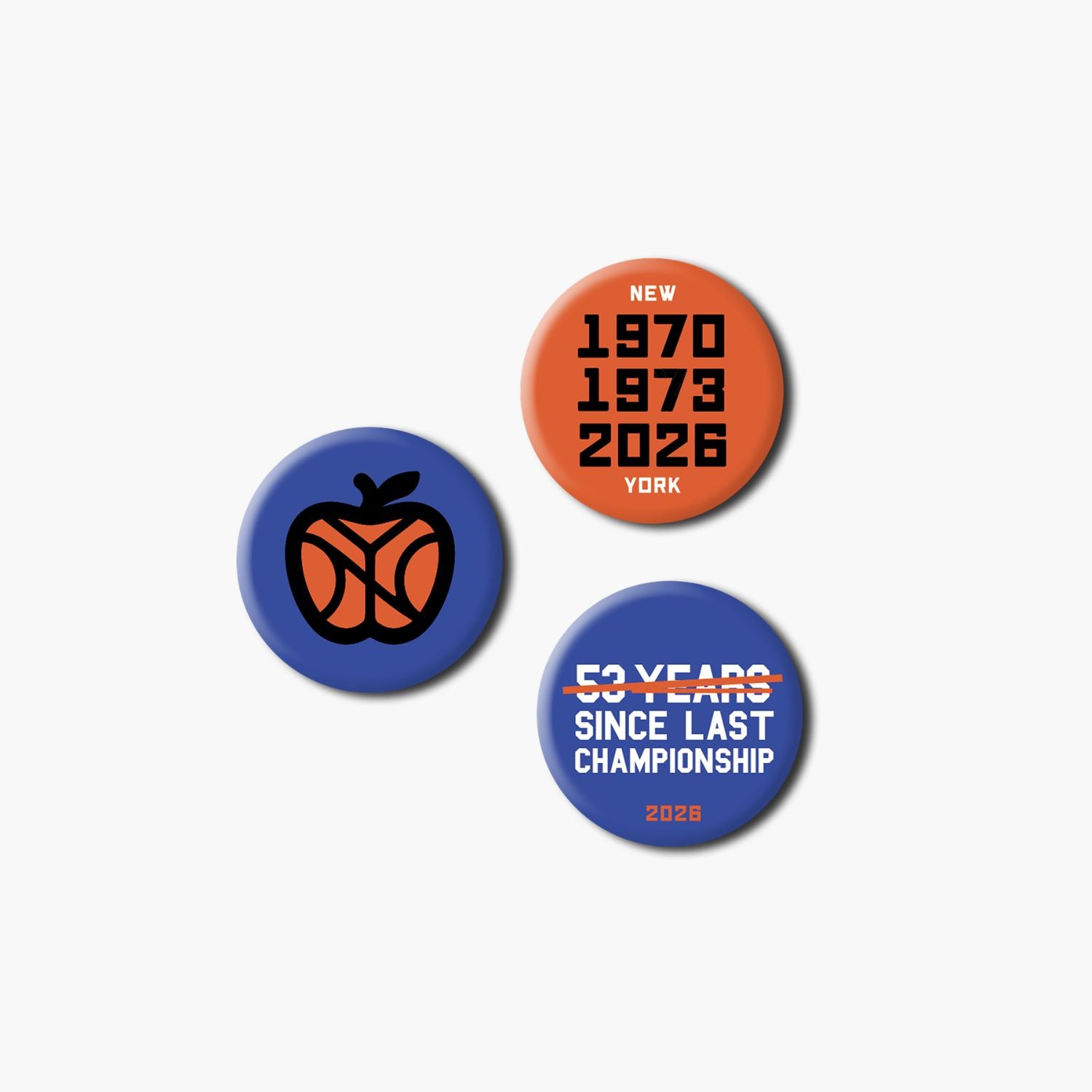 NYChamps—Button Set