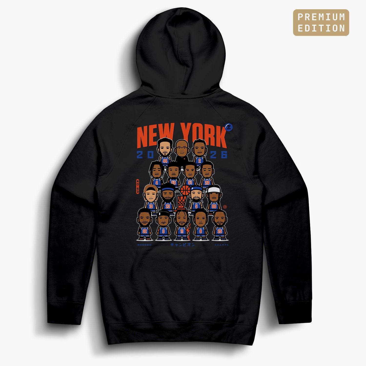 NYChamps—Hoodie—Black—PREMIUM