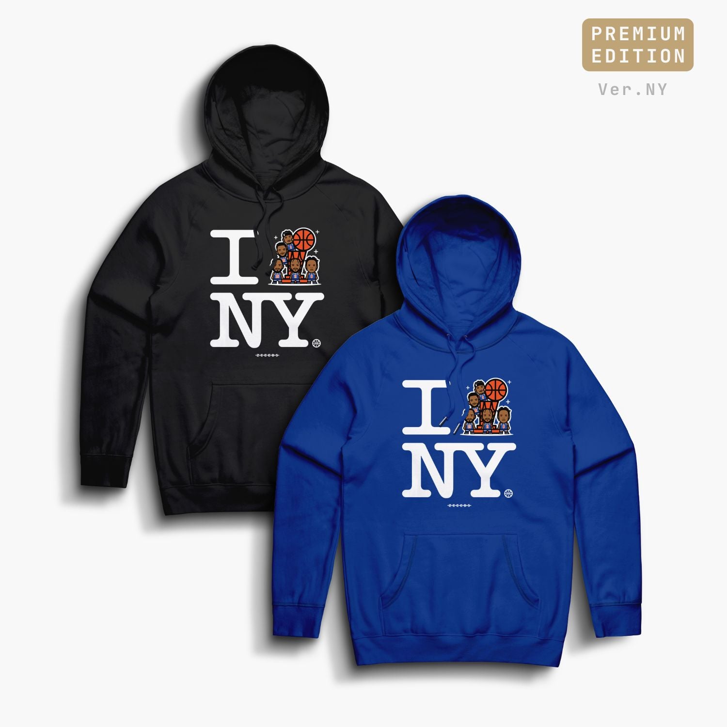 NYChamps—Hoodie—NY—Black