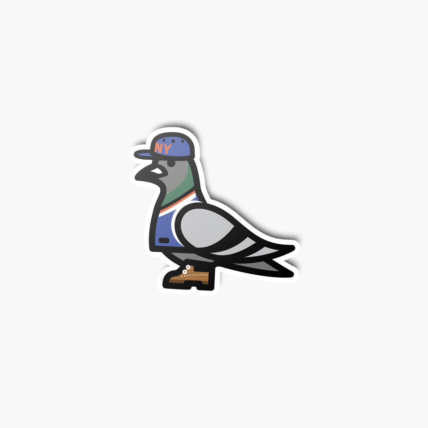 2 of 3 Stickers Unlocked—Piegon