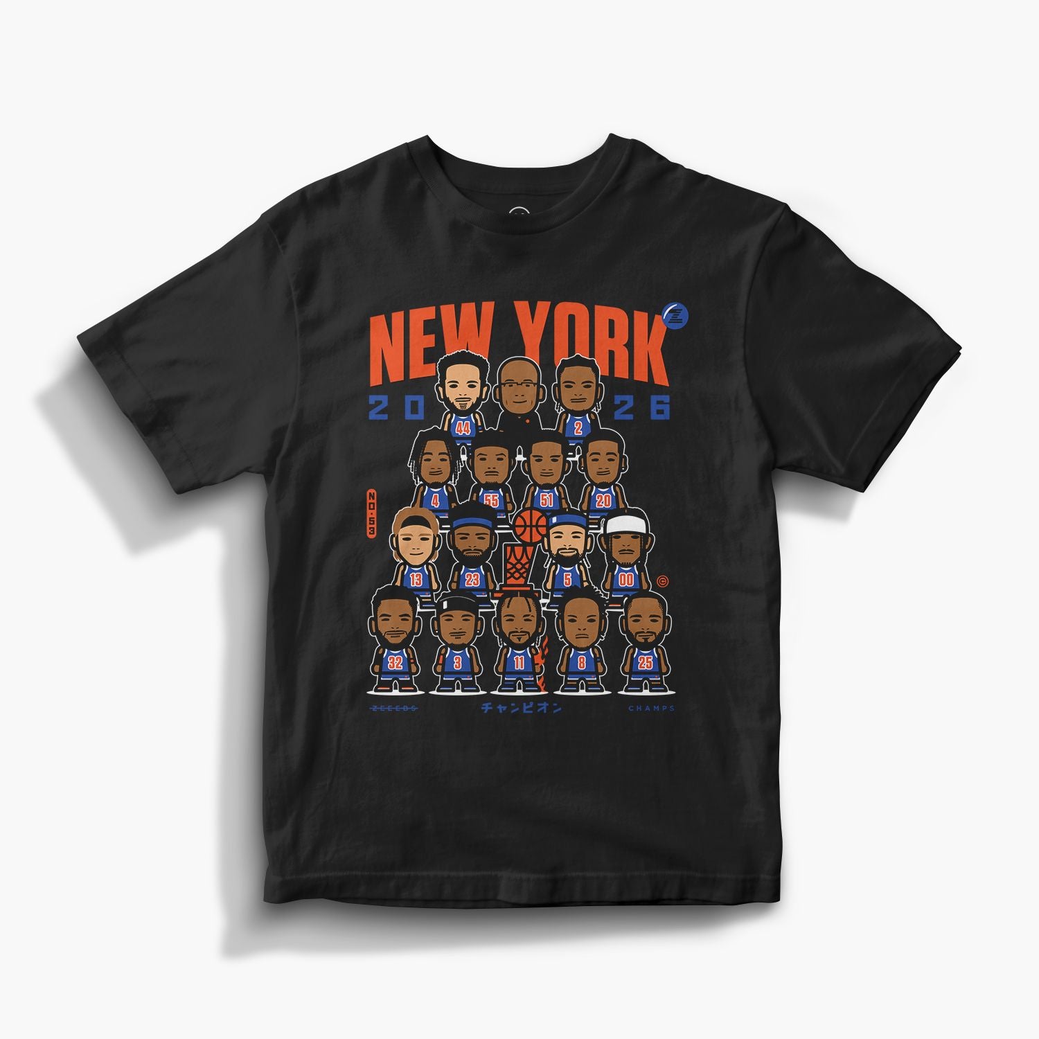 NYChamps—Tee—Black
