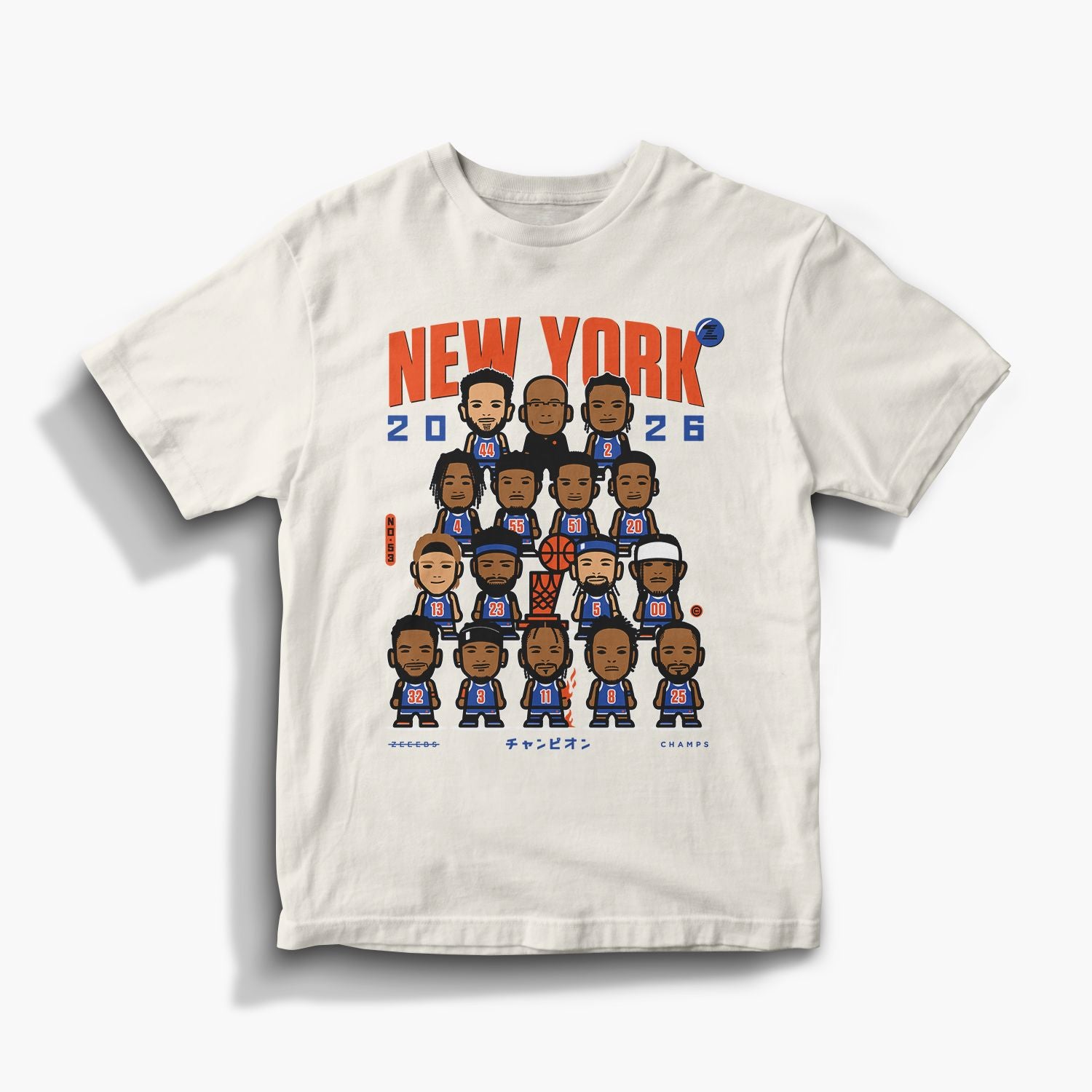 NYChamps—Tee—Natural