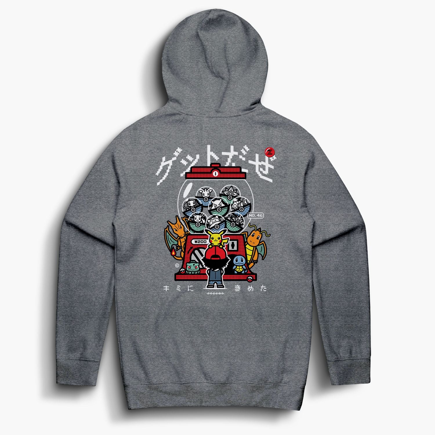 Pocketa—Hoodie—Gunmetal