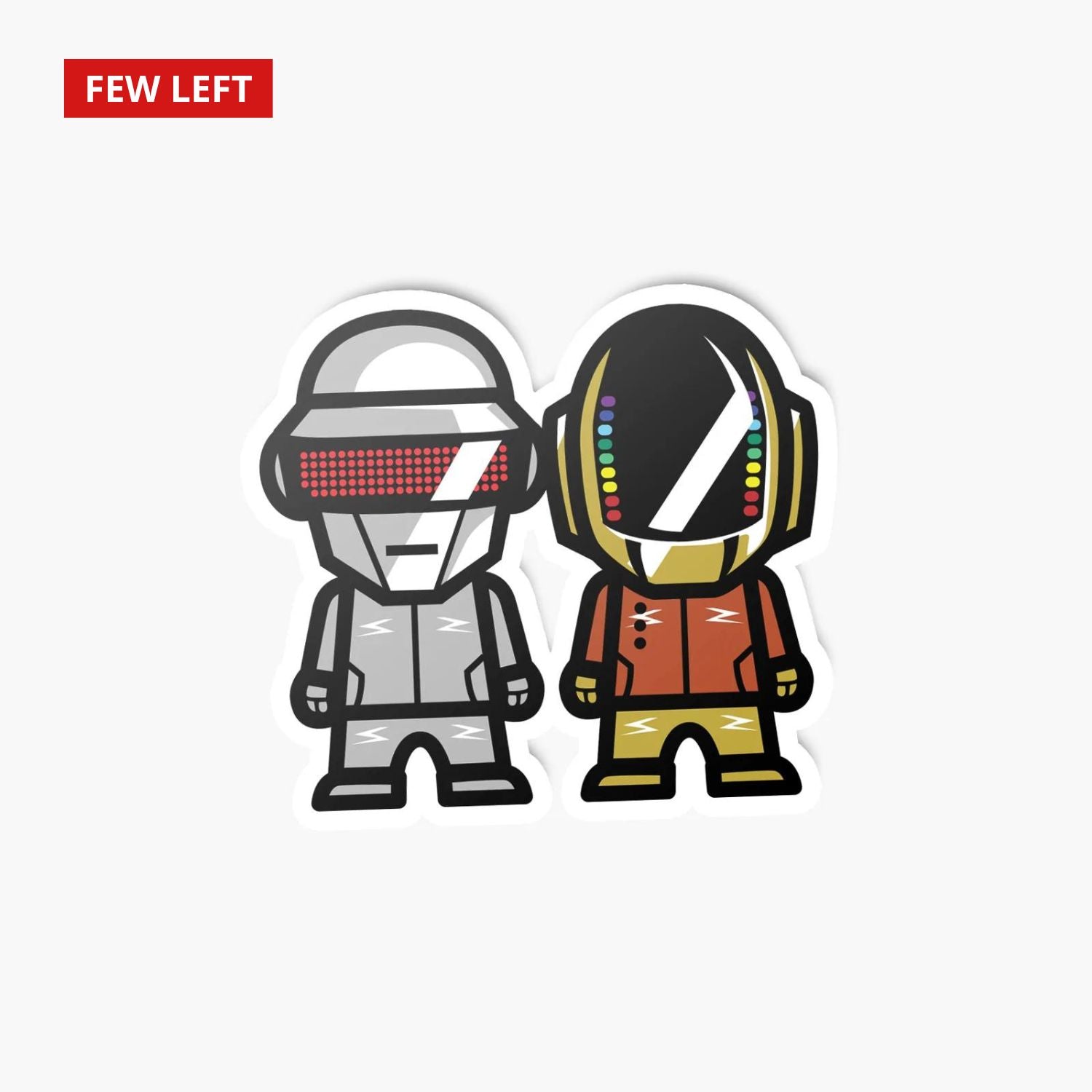Duo—Sticker—Retro